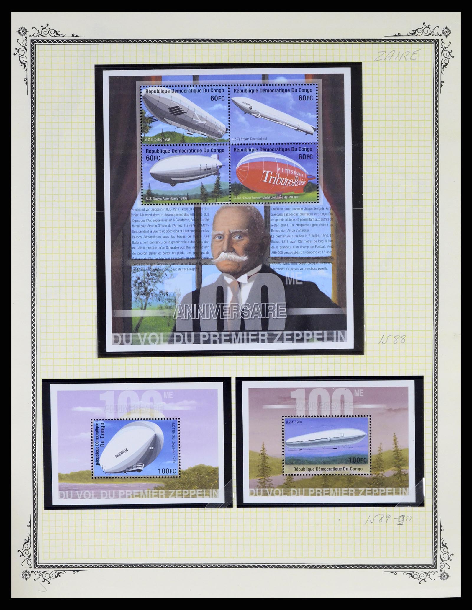 37728 339 - Postzegelverzameling 37728 Motief luchtpost 1930-2000.