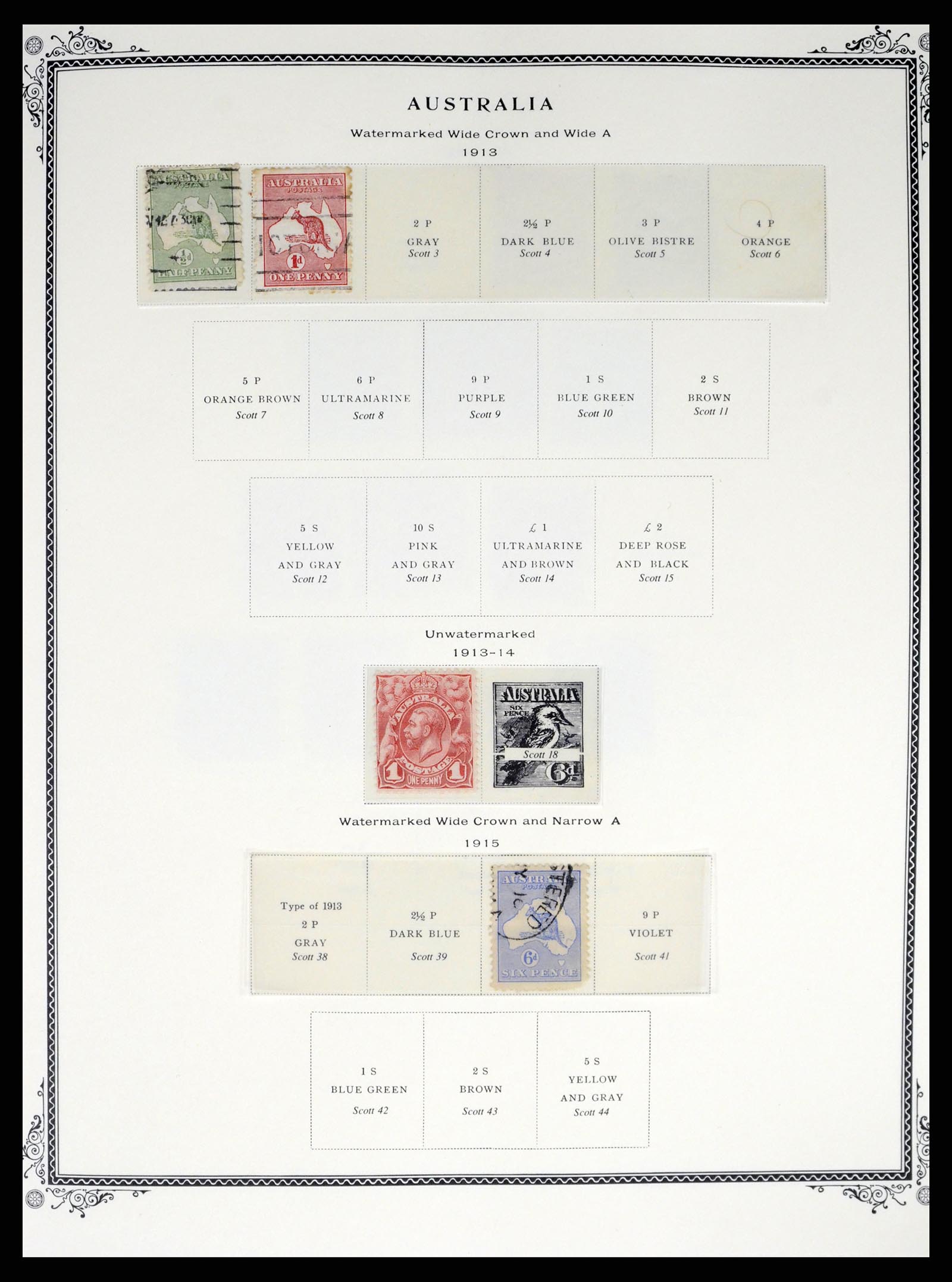 37772 0001 - Stamp collection 37772 Britisch colonies in the pacific 1874-1997.