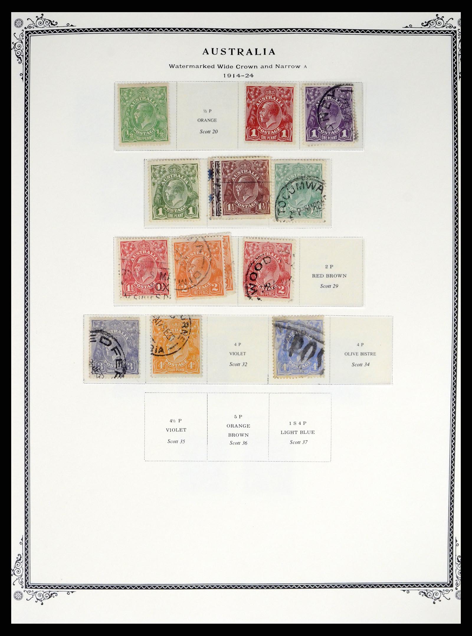 37772 0002 - Stamp collection 37772 Britisch colonies in the pacific 1874-1997.