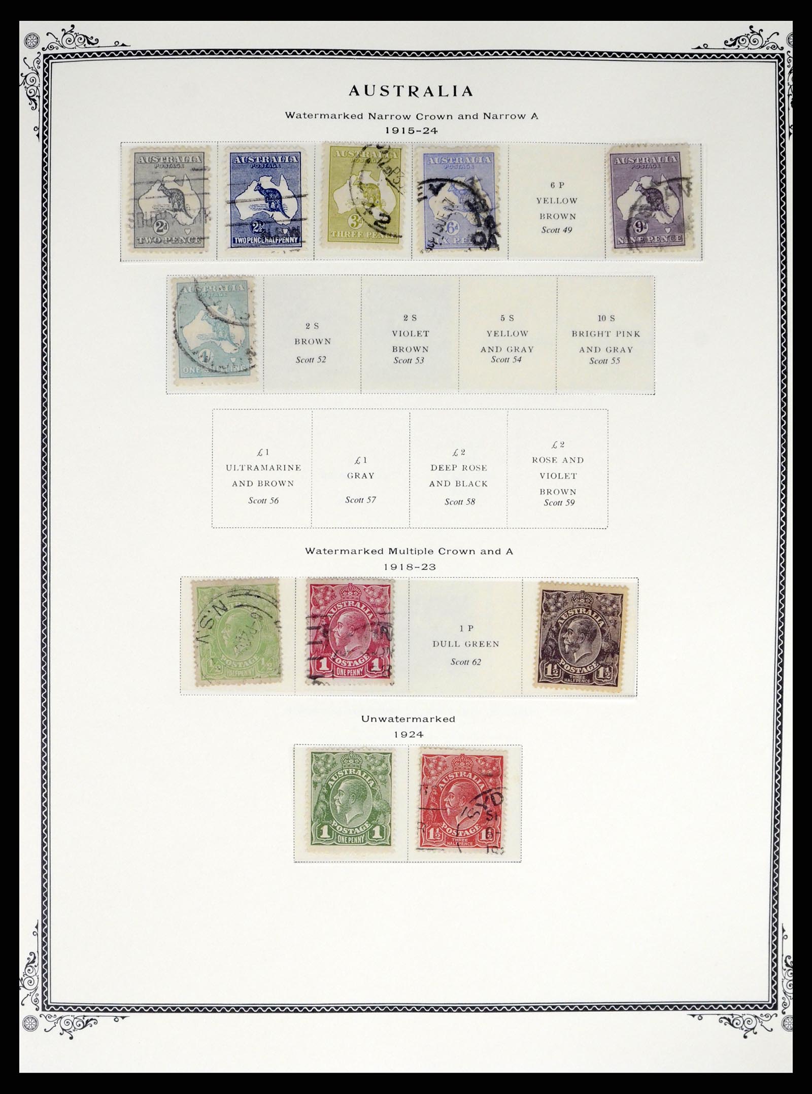 37772 0003 - Stamp collection 37772 Britisch colonies in the pacific 1874-1997.