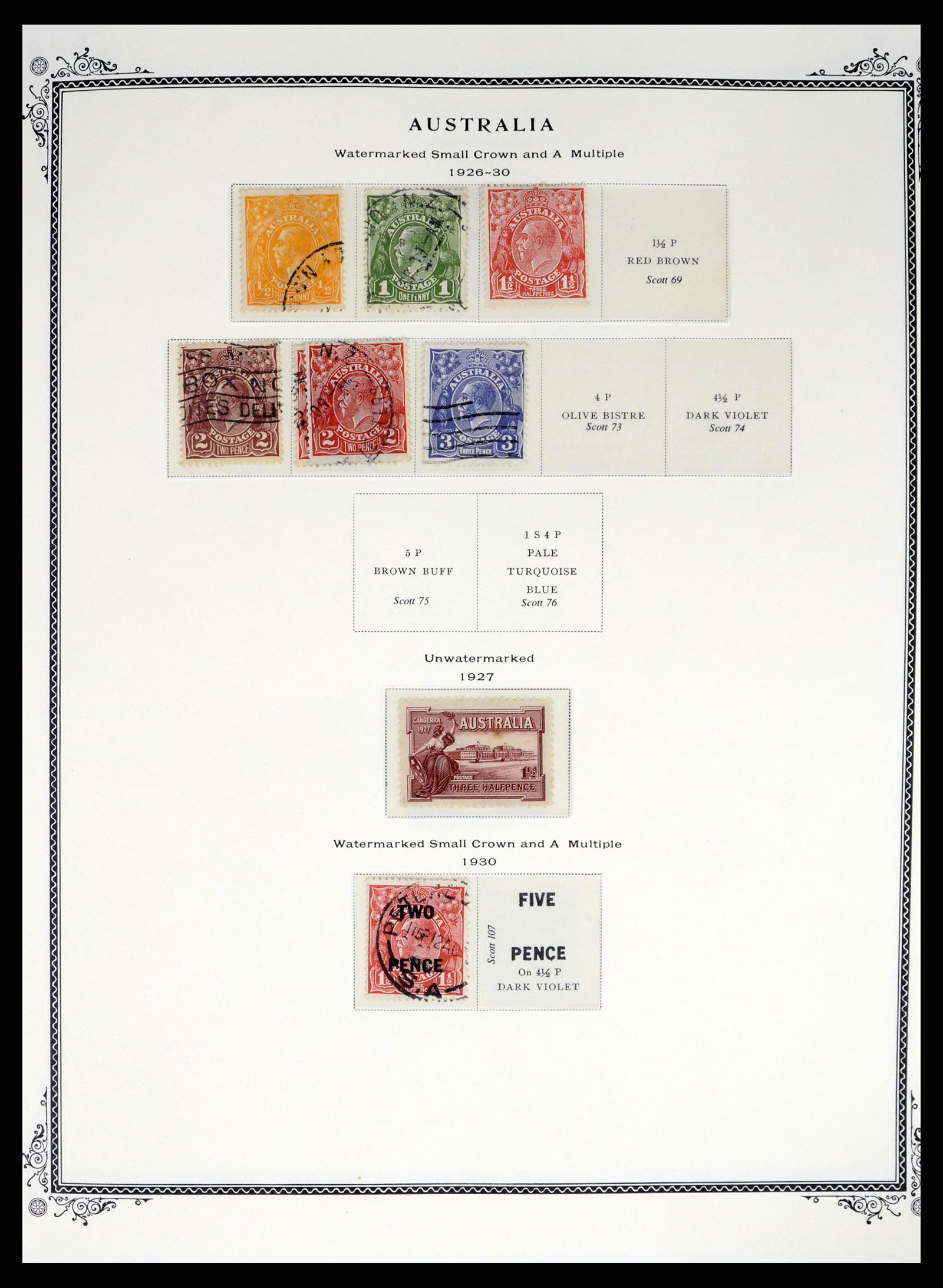 37772 0004 - Stamp collection 37772 Britisch colonies in the pacific 1874-1997.