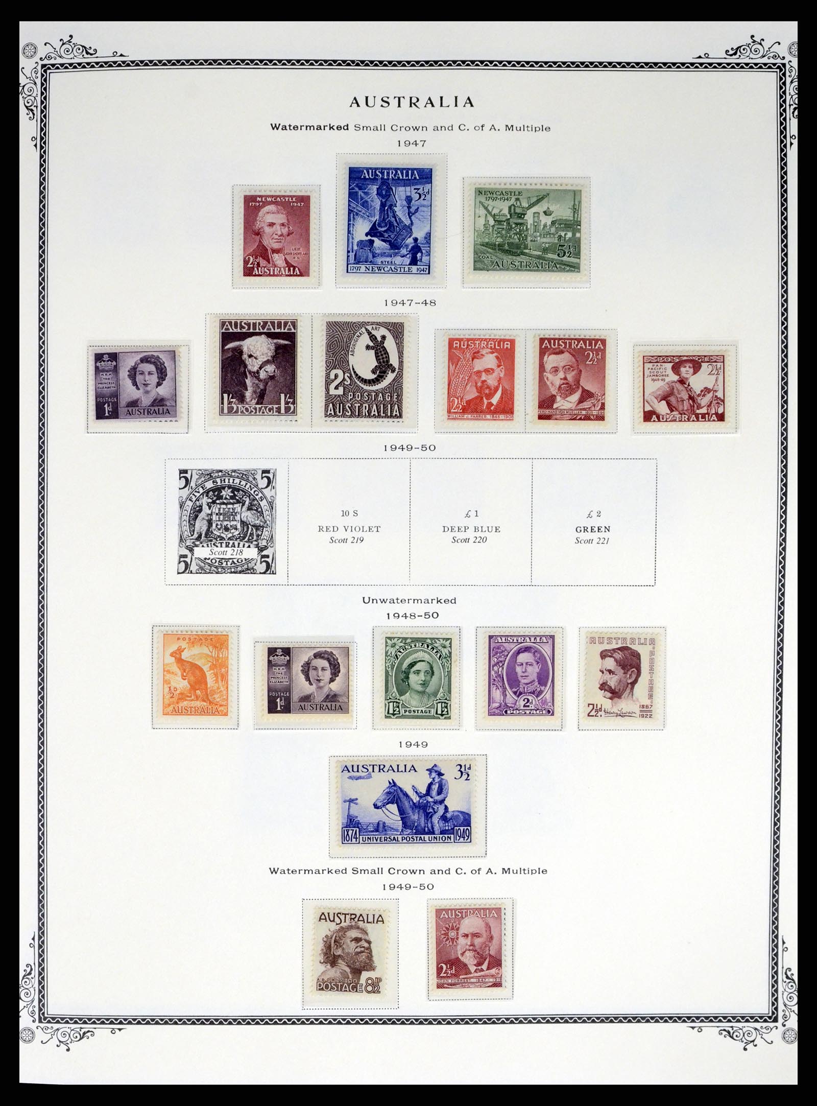 37772 0011 - Stamp collection 37772 Britisch colonies in the pacific 1874-1997.