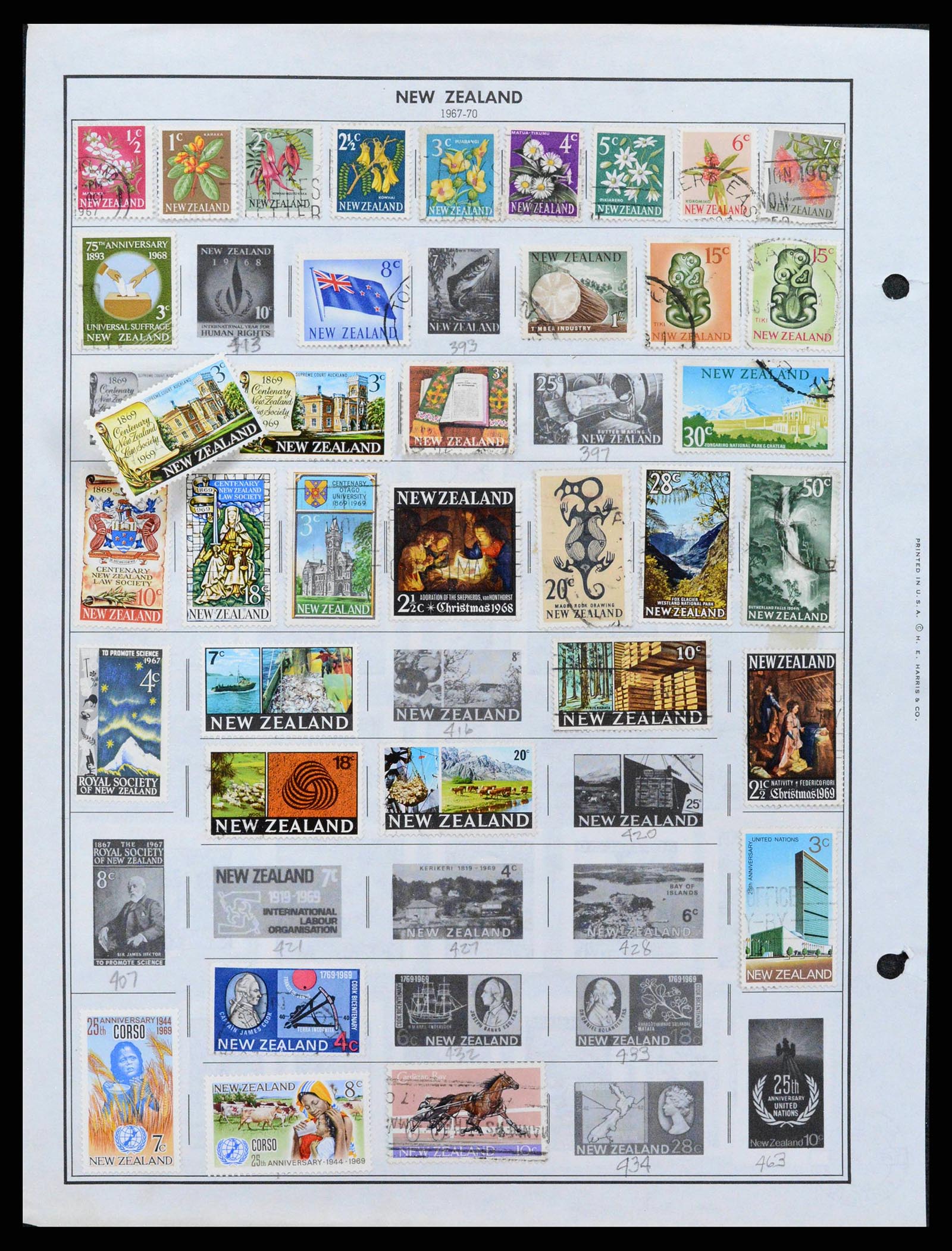 37774 0504 - Postzegelverzameling 37774 Australië en gebieden 1913-1998.