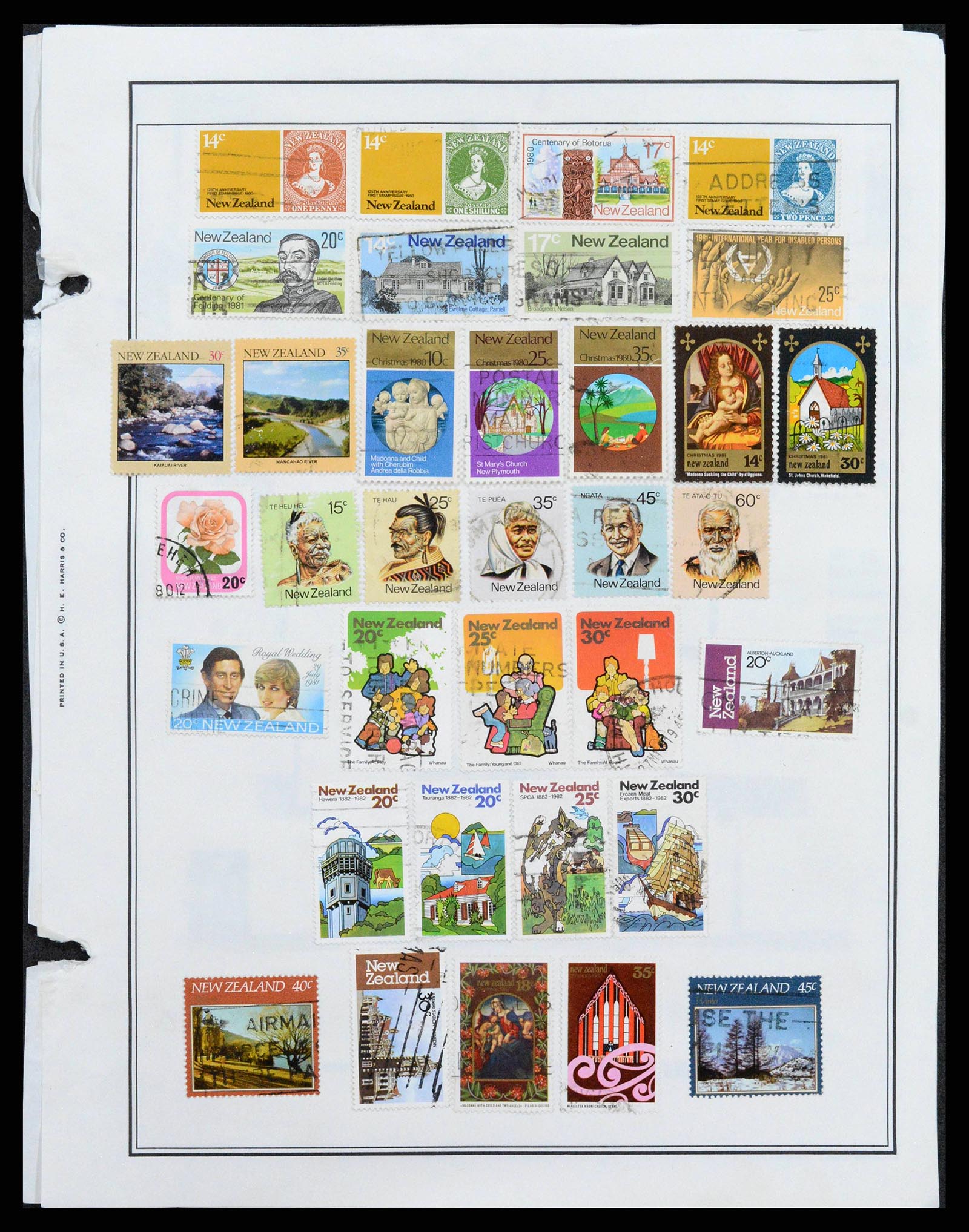 37774 0512 - Postzegelverzameling 37774 Australië en gebieden 1913-1998.