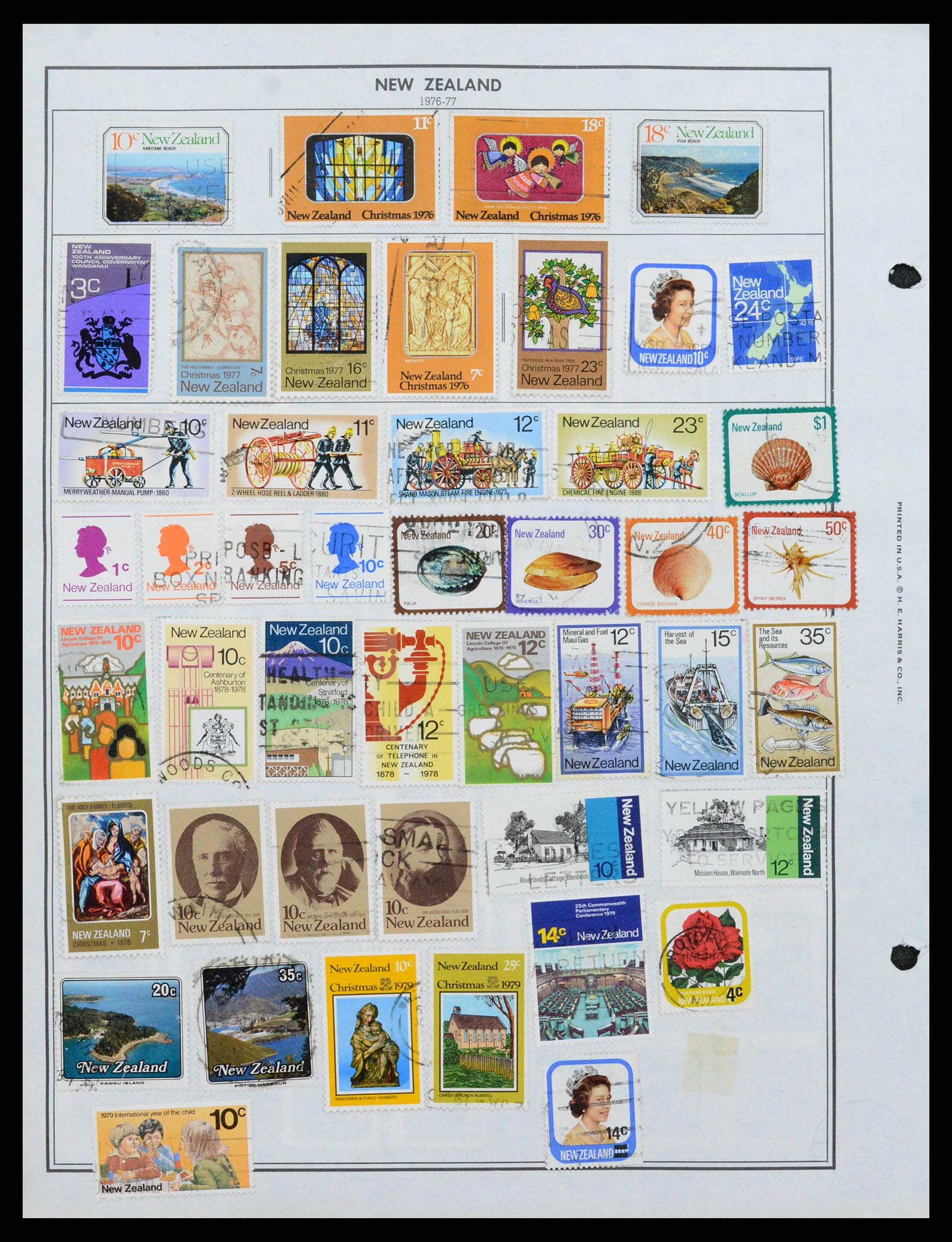 37774 0515 - Postzegelverzameling 37774 Australië en gebieden 1913-1998.