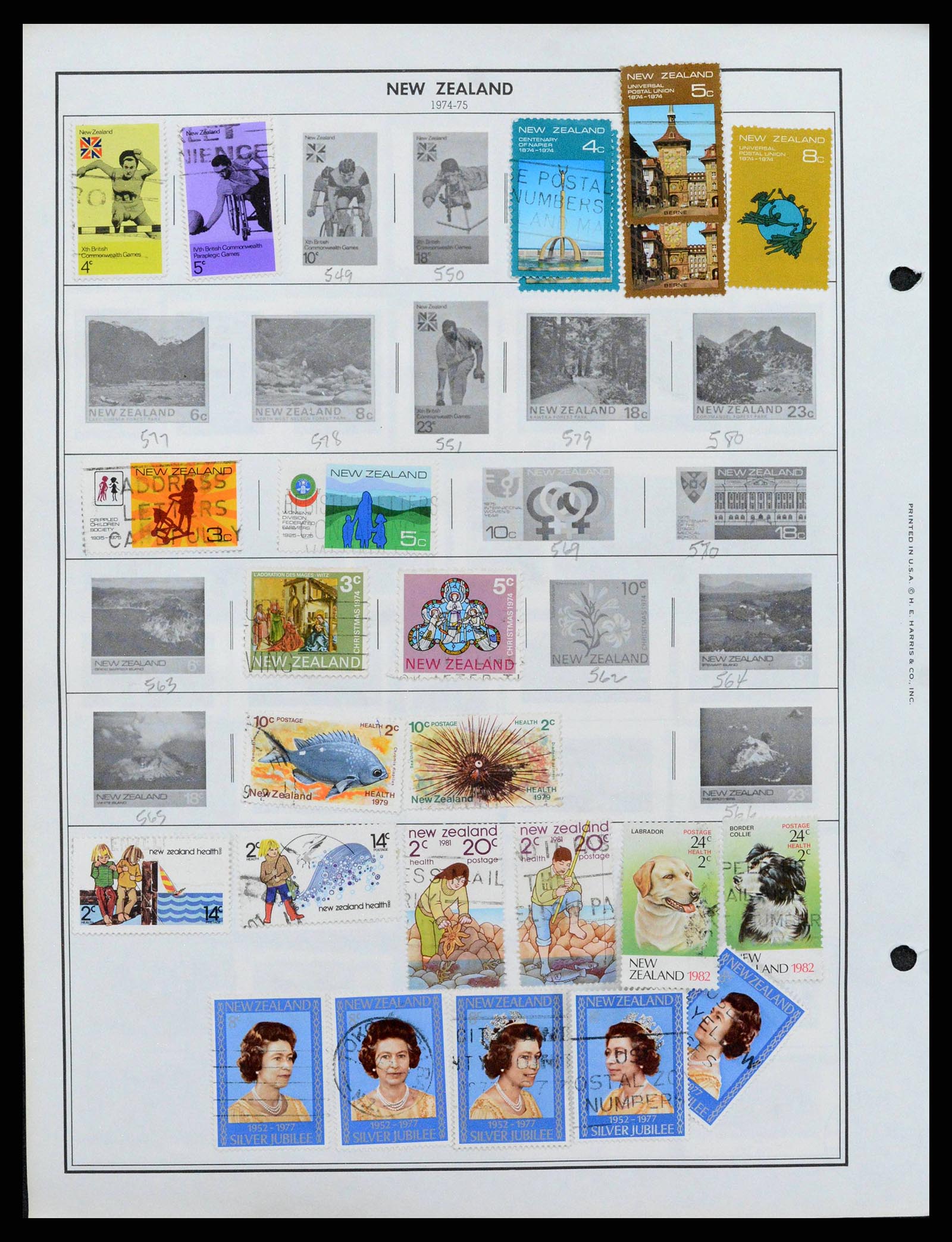 37774 0517 - Postzegelverzameling 37774 Australië en gebieden 1913-1998.
