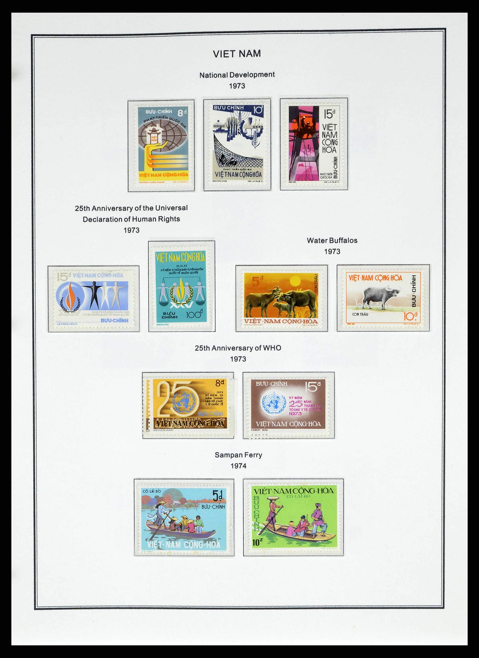 37775 1073 - Stamp collection 37775 Asia 1863-1998.