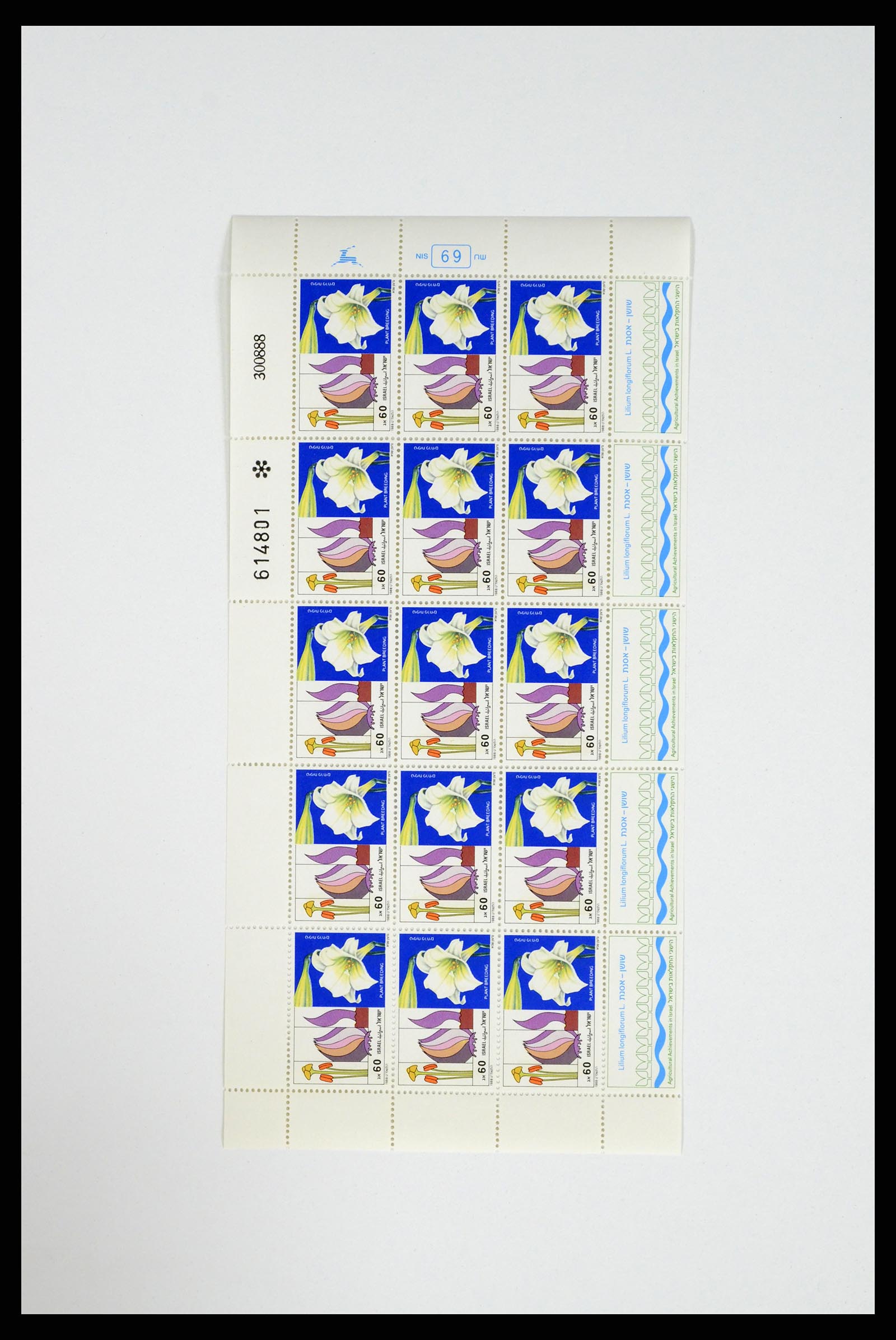 37779 110 - Postzegelverzameling 37779 Israël velletjes 1986-2009.