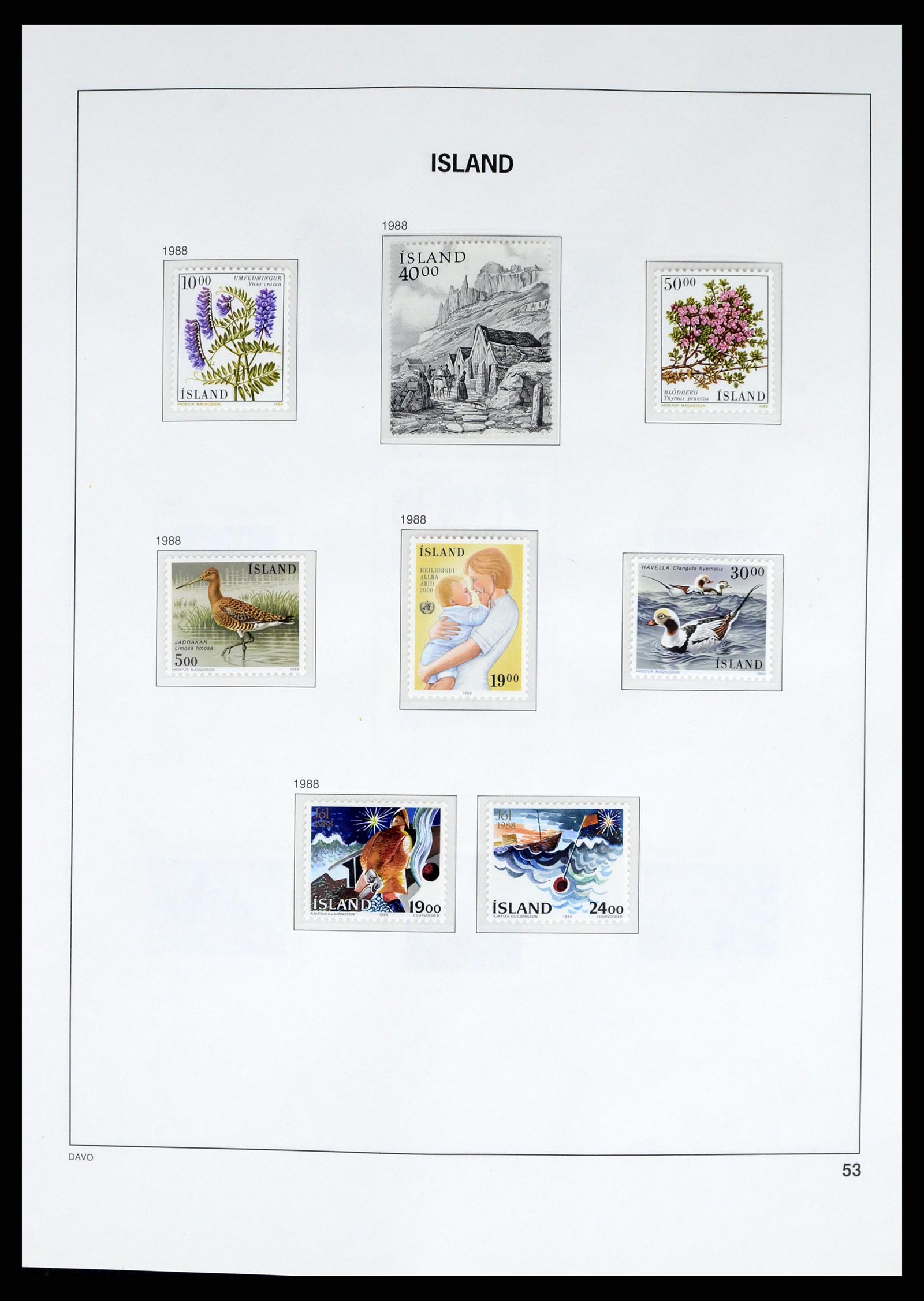 37799 065 - Stamp Collection 37799 Iceland 1873-2019!