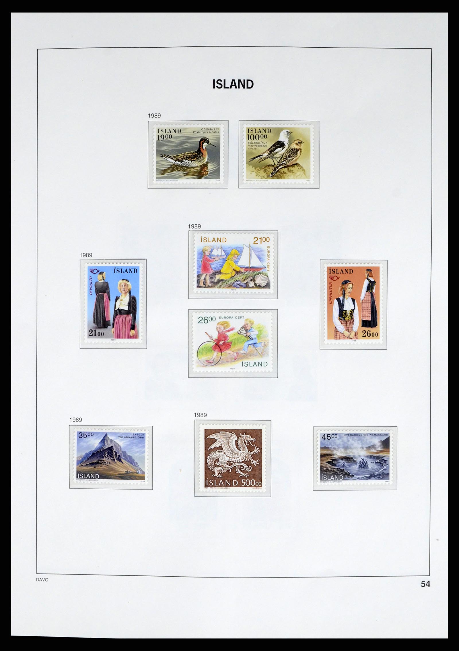 37799 066 - Stamp Collection 37799 Iceland 1873-2019!