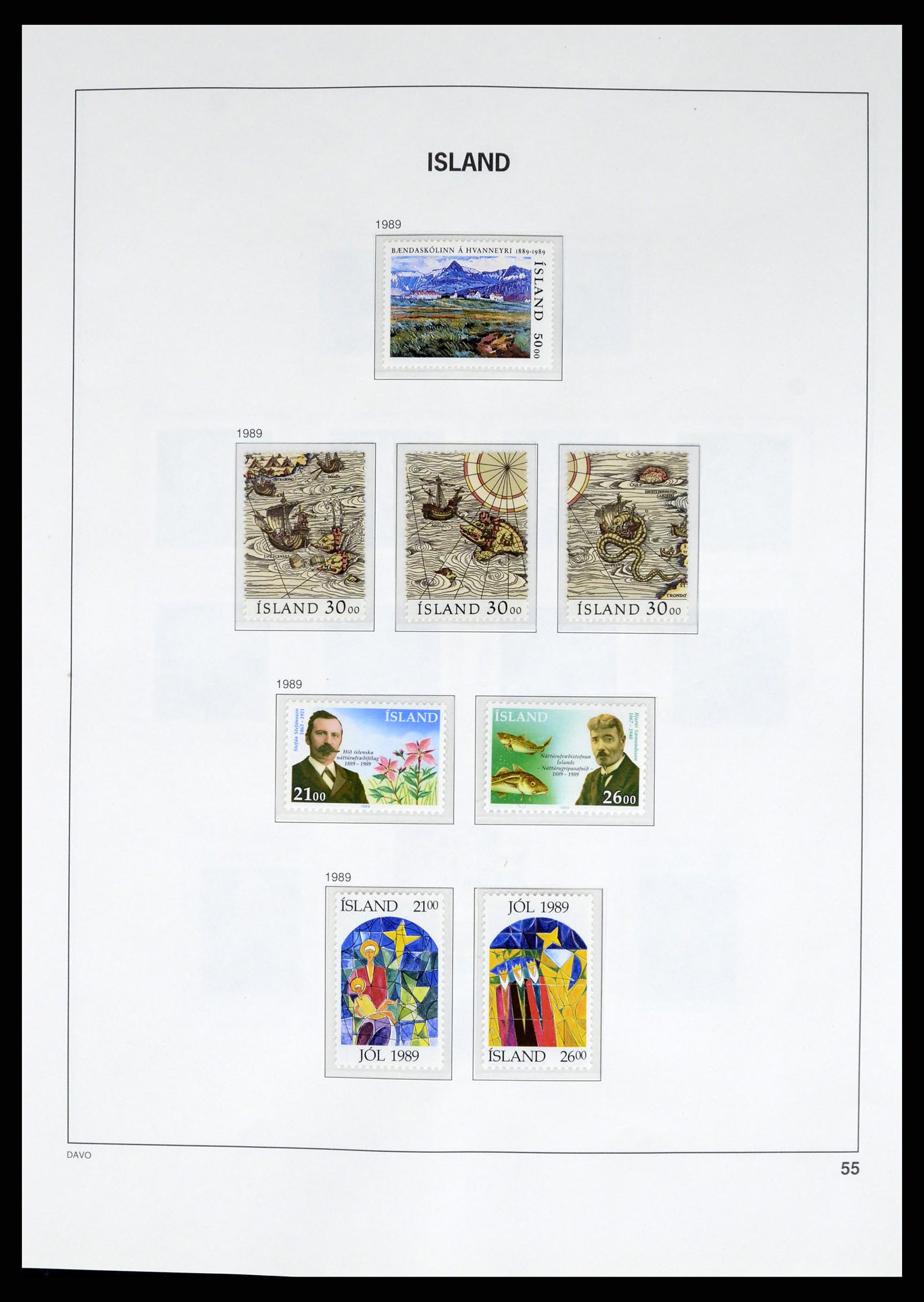 37799 067 - Stamp Collection 37799 Iceland 1873-2019!