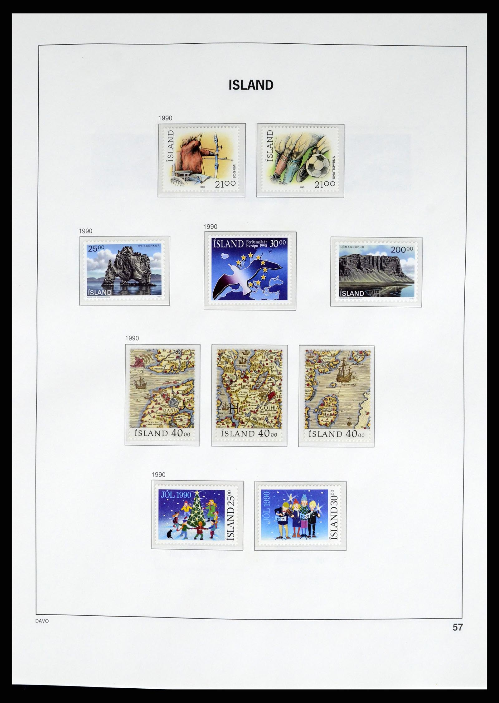 37799 069 - Stamp Collection 37799 Iceland 1873-2019!