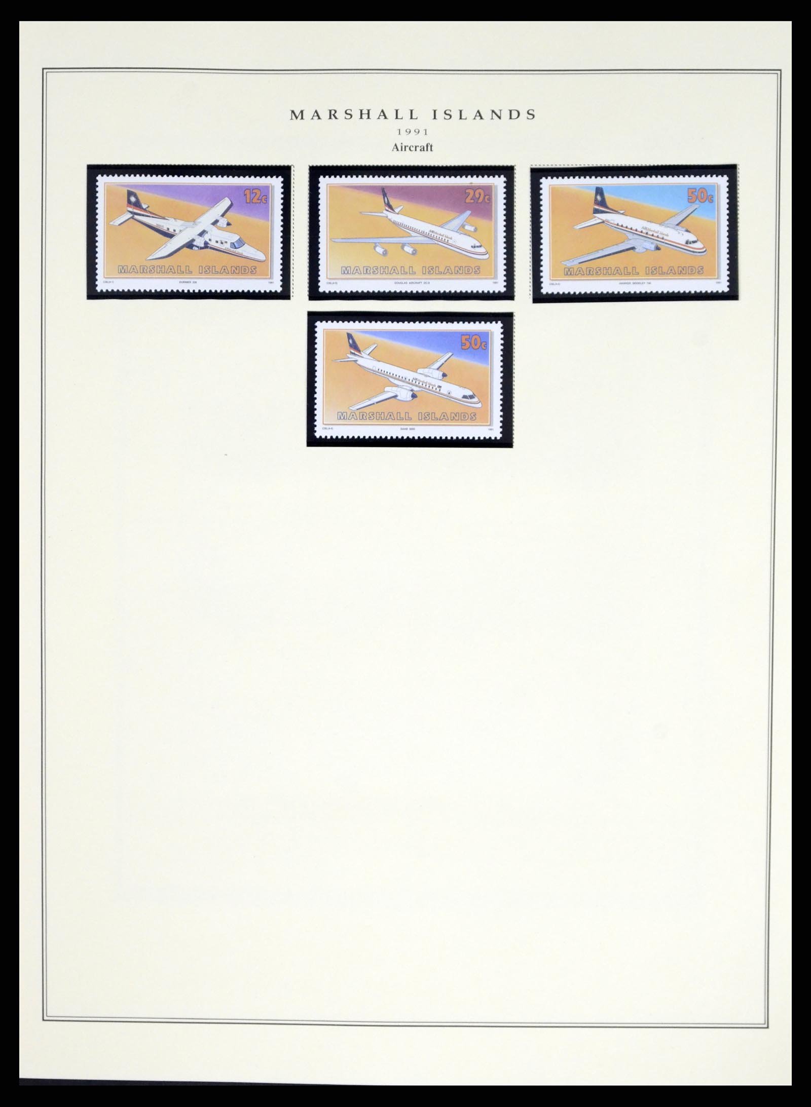 37813 073 - Postzegelverzameling 37813 Marshalleilanden 1984-2005.