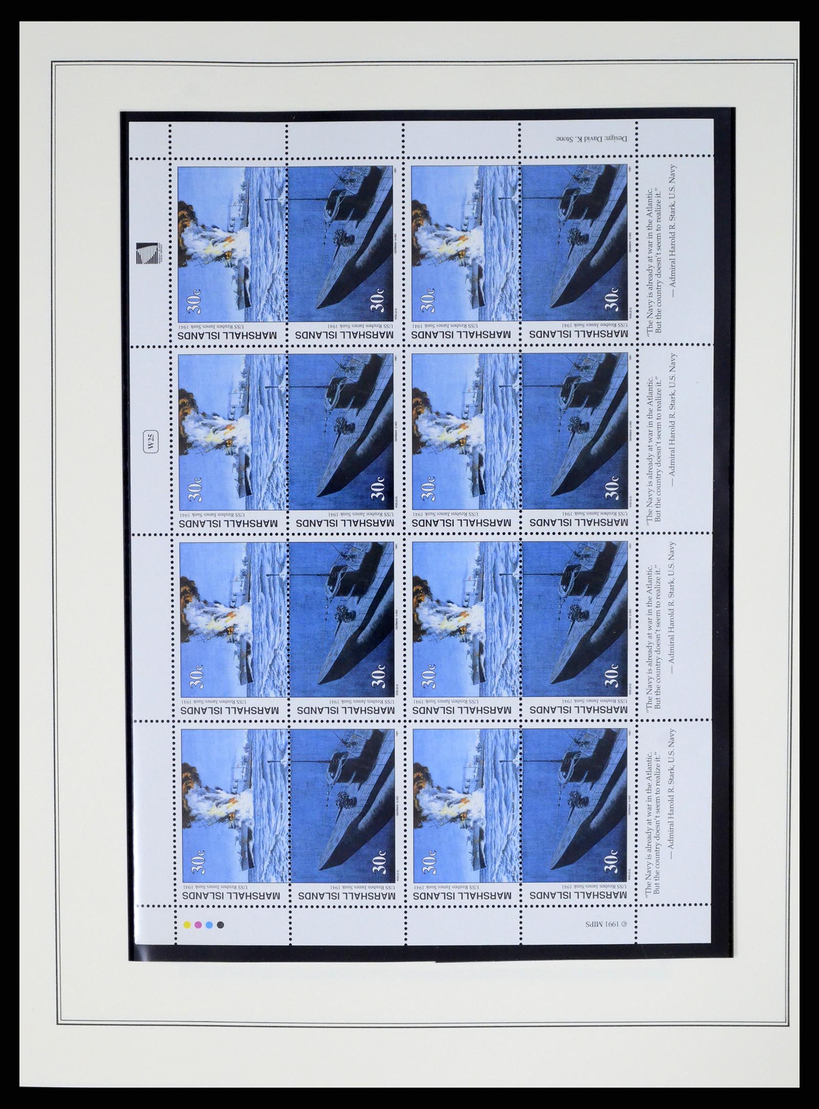 37813 076 - Postzegelverzameling 37813 Marshalleilanden 1984-2005.