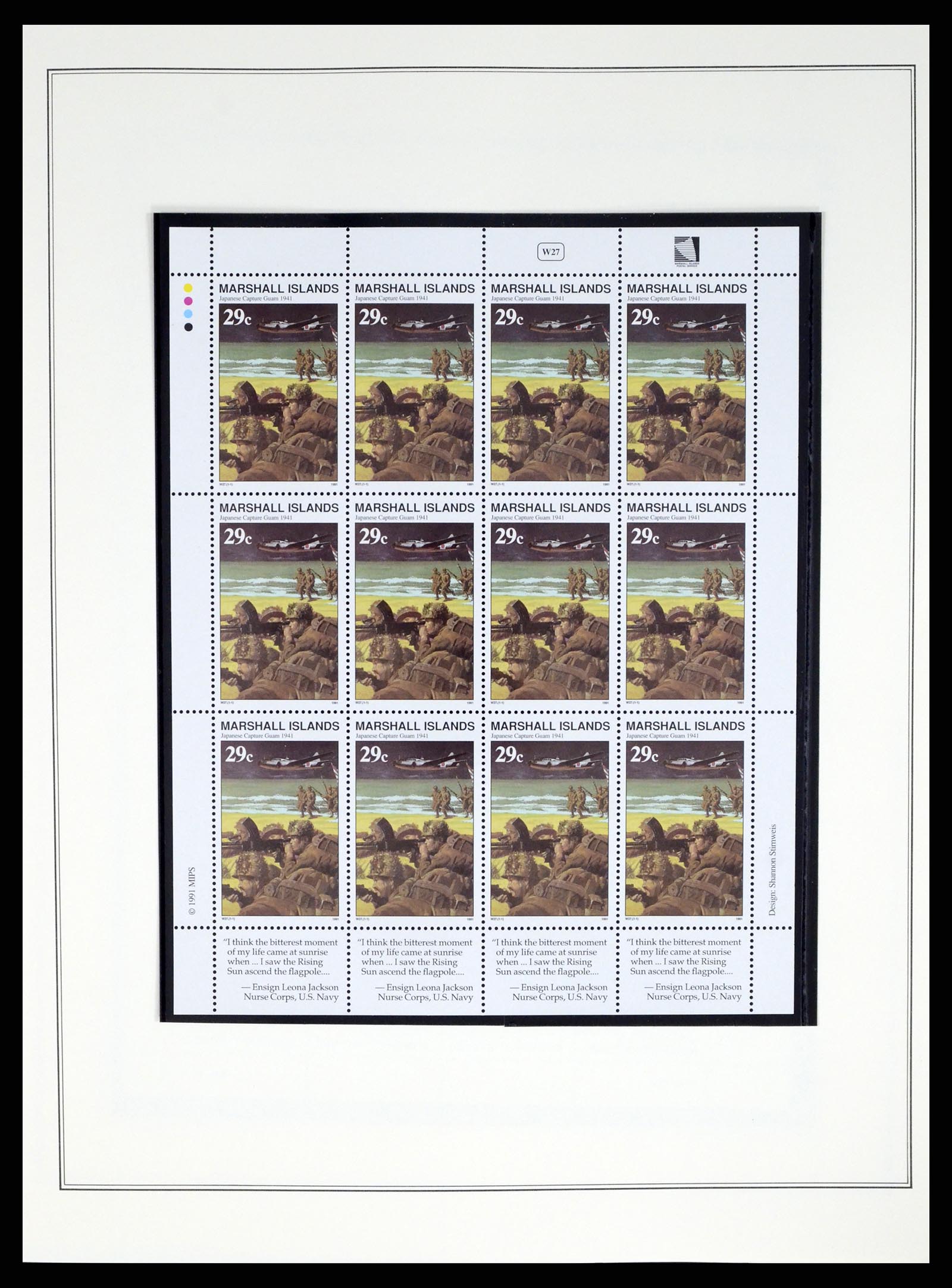 37813 079 - Postzegelverzameling 37813 Marshalleilanden 1984-2005.