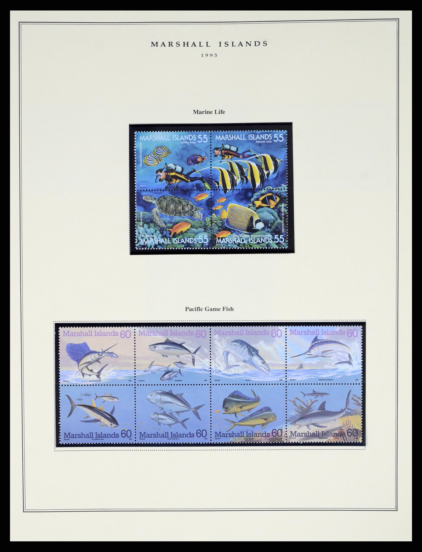 37813 108 - Postzegelverzameling 37813 Marshalleilanden 1984-2005.