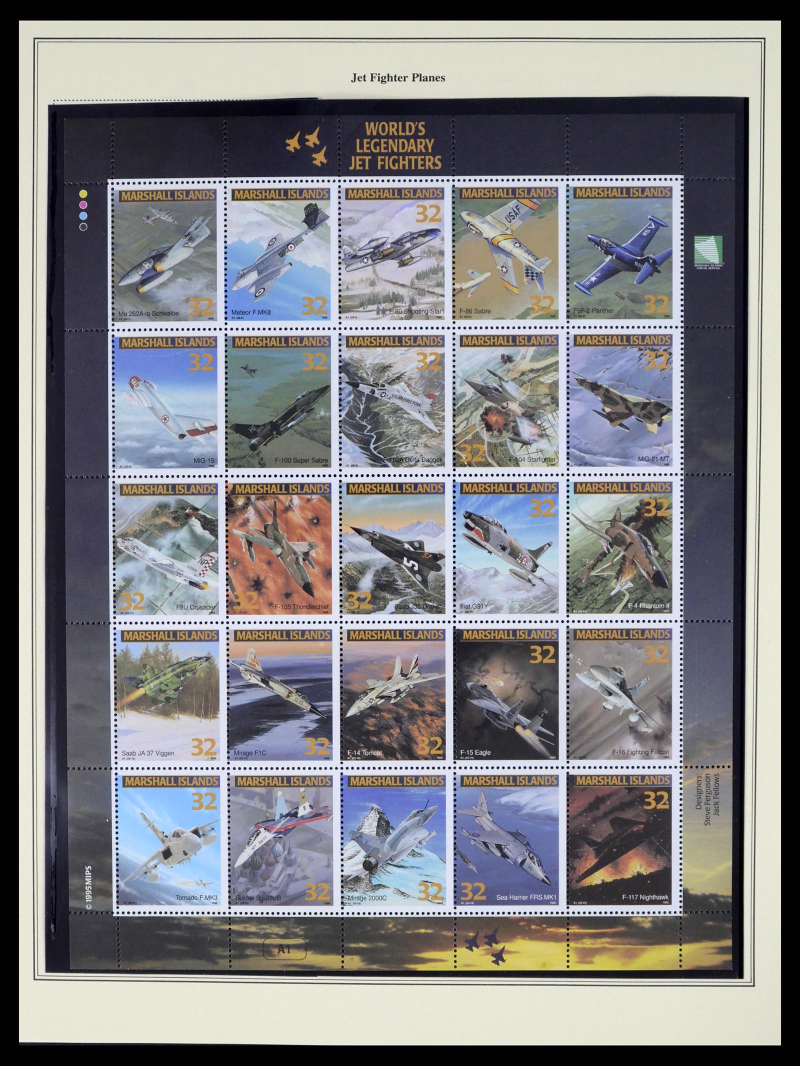 37813 113 - Postzegelverzameling 37813 Marshalleilanden 1984-2005.