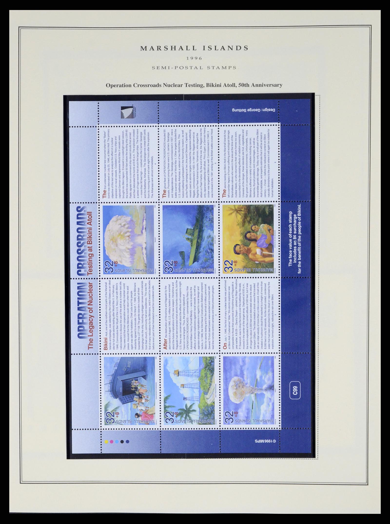 37813 131 - Postzegelverzameling 37813 Marshalleilanden 1984-2005.