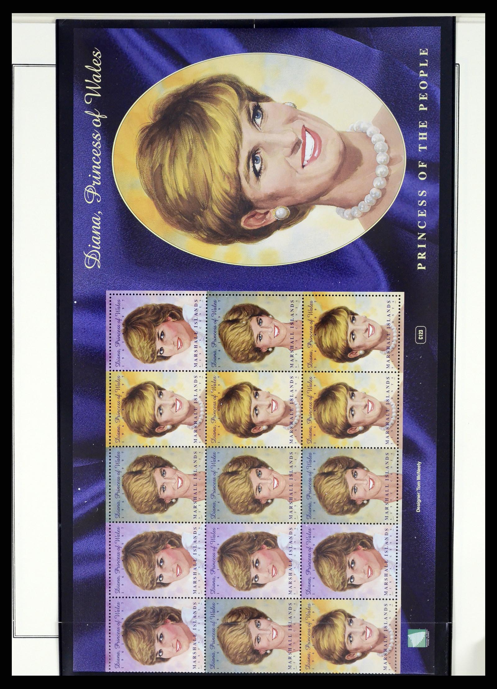 37813 133 - Postzegelverzameling 37813 Marshalleilanden 1984-2005.