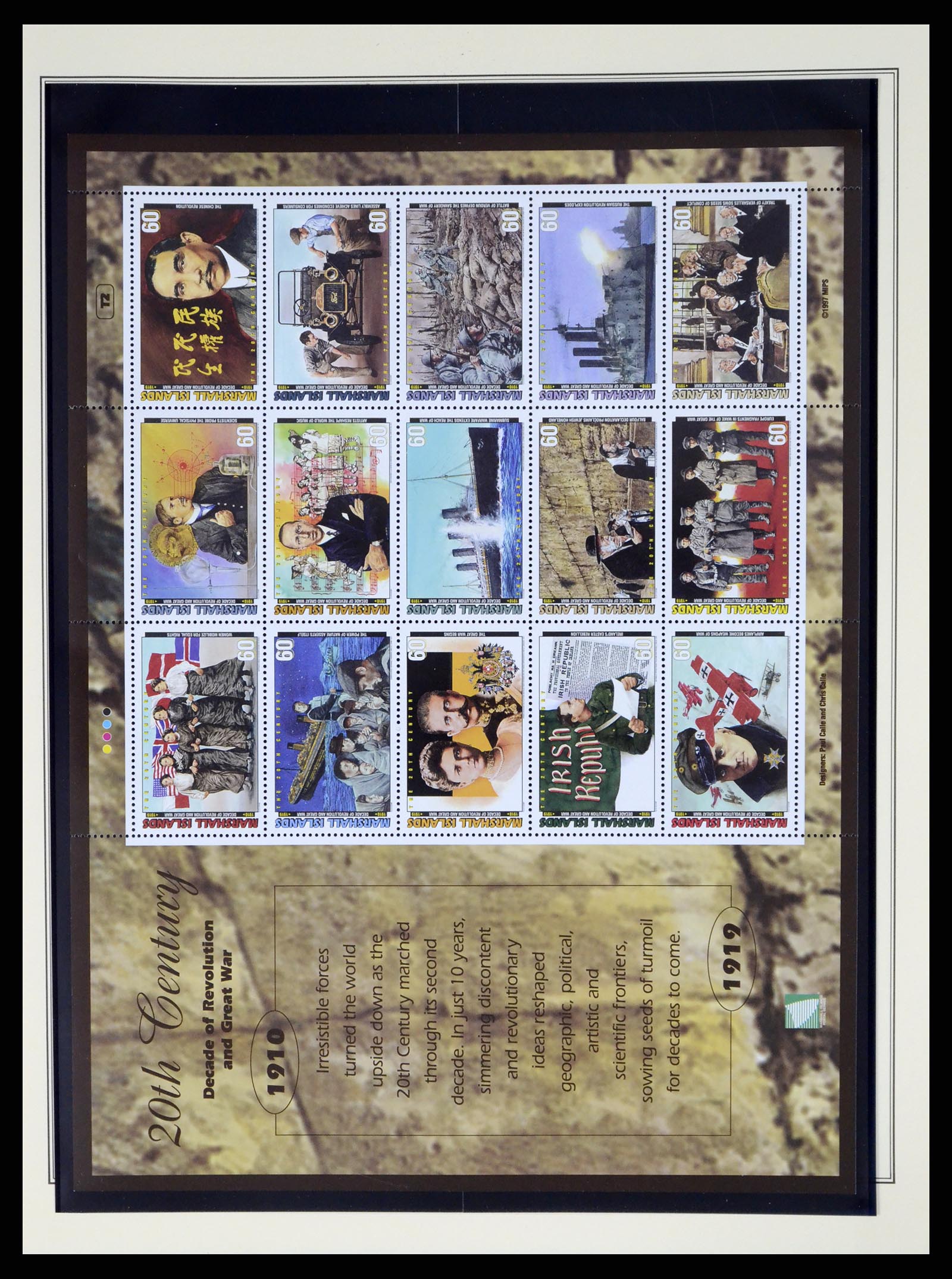 37813 136 - Postzegelverzameling 37813 Marshalleilanden 1984-2005.