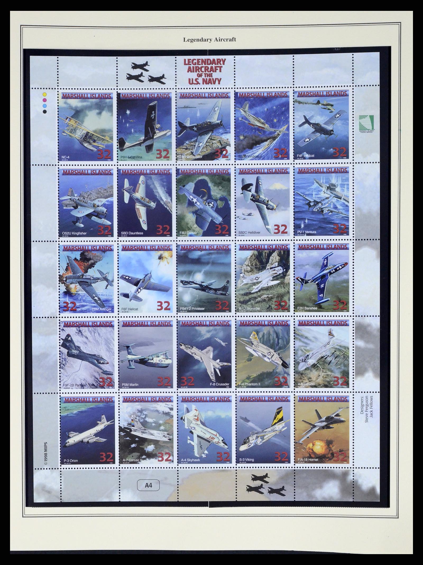 37813 142 - Postzegelverzameling 37813 Marshalleilanden 1984-2005.