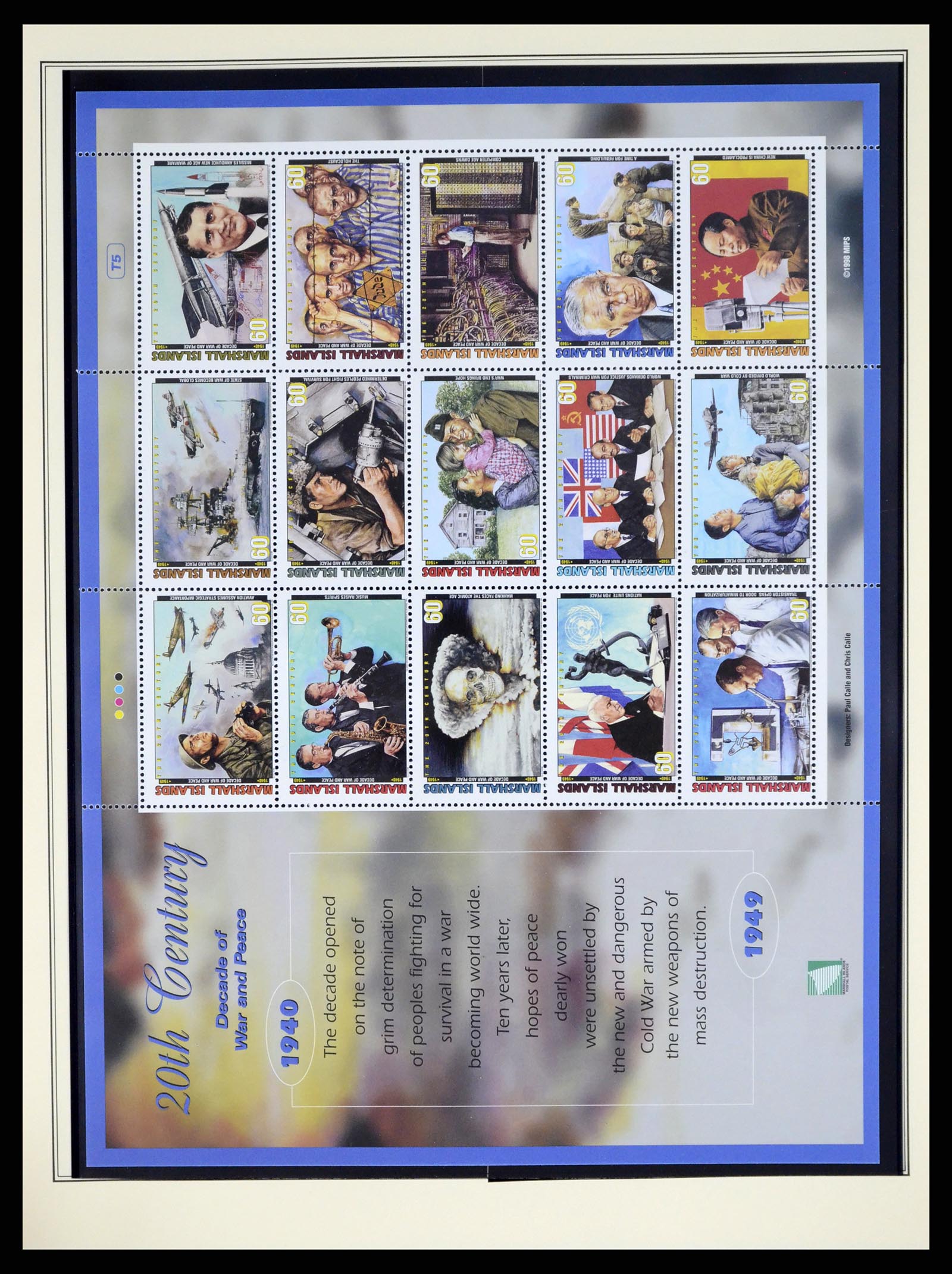 37813 147 - Postzegelverzameling 37813 Marshalleilanden 1984-2005.