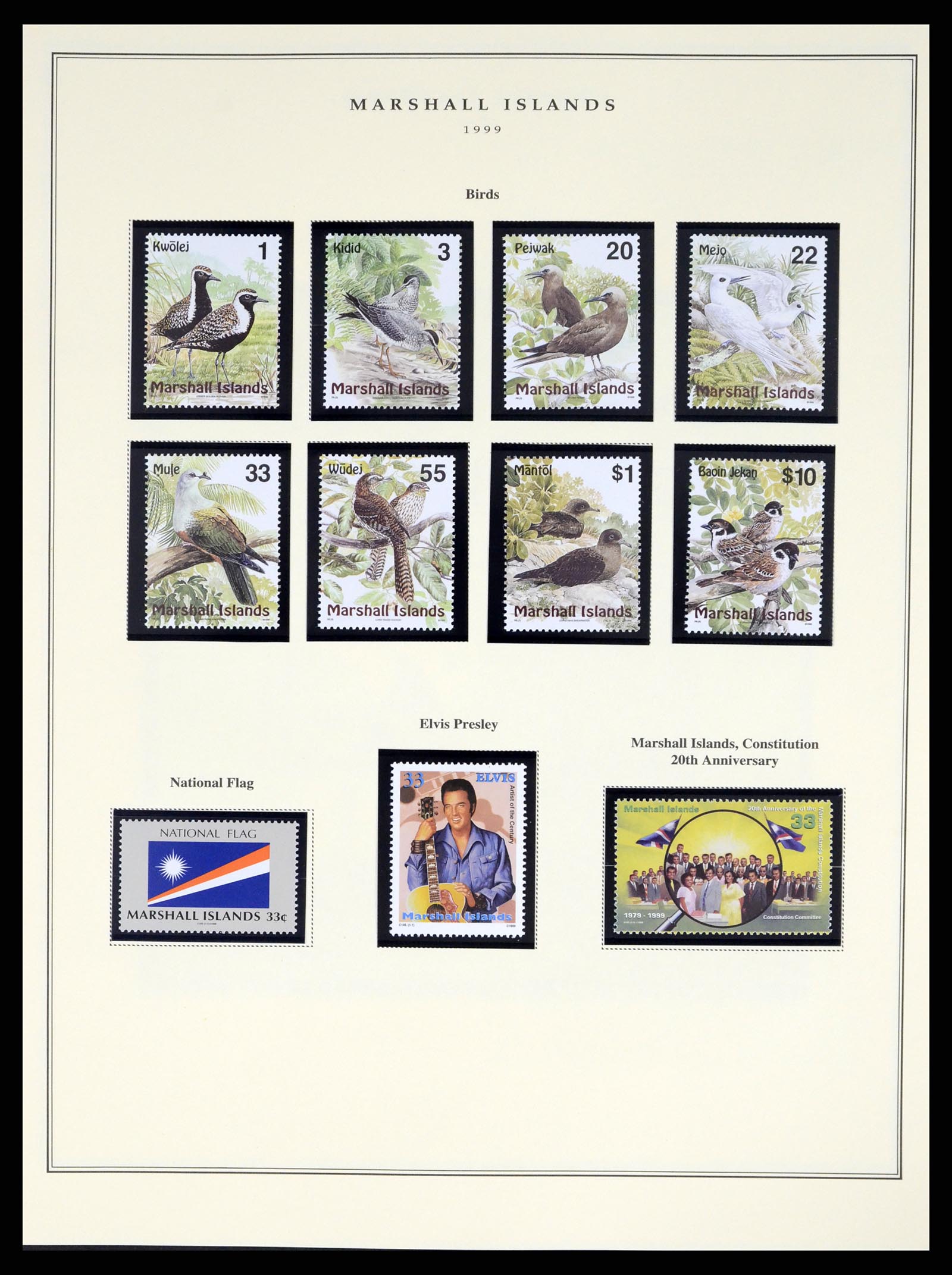 37813 150 - Postzegelverzameling 37813 Marshalleilanden 1984-2005.