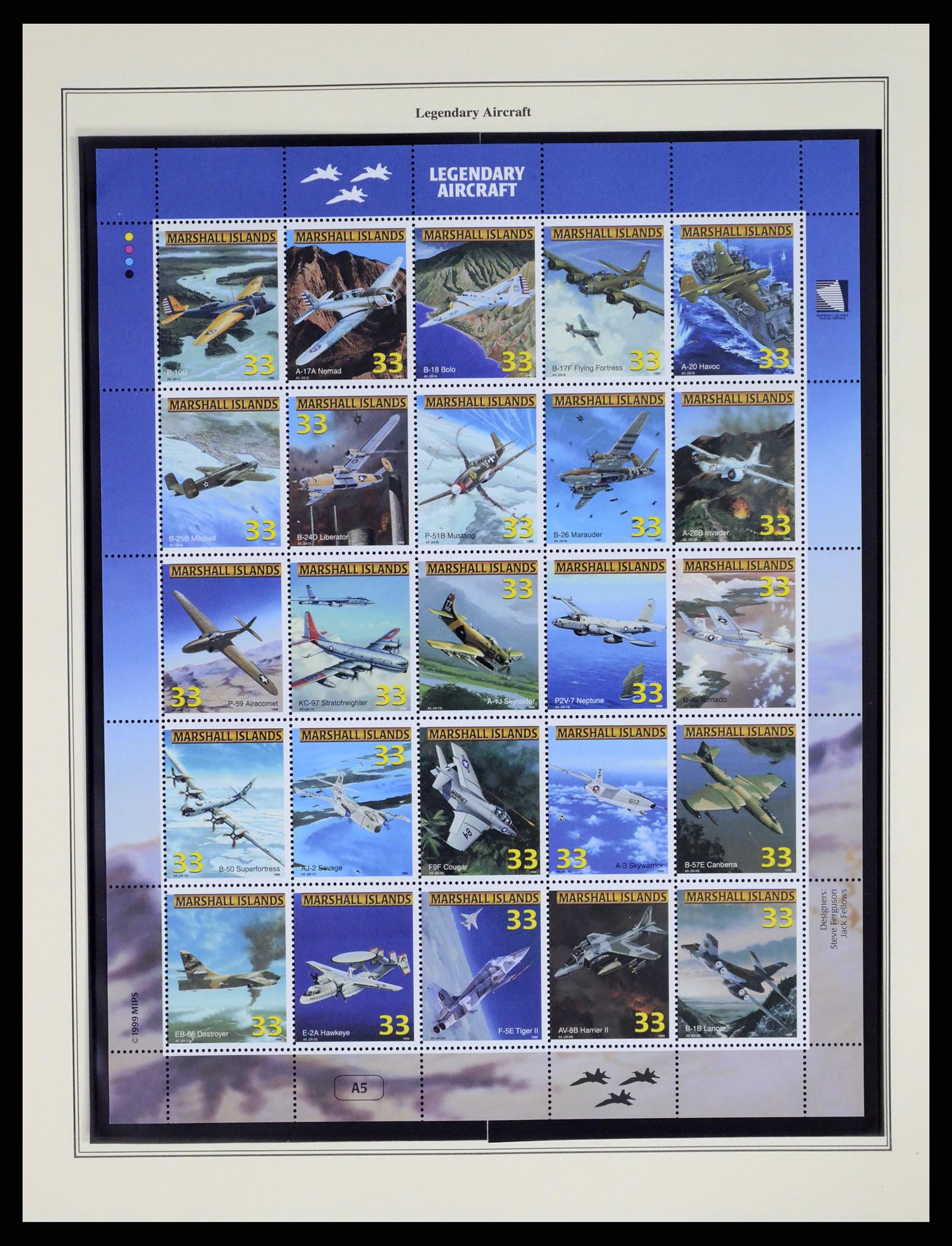37813 156 - Postzegelverzameling 37813 Marshalleilanden 1984-2005.