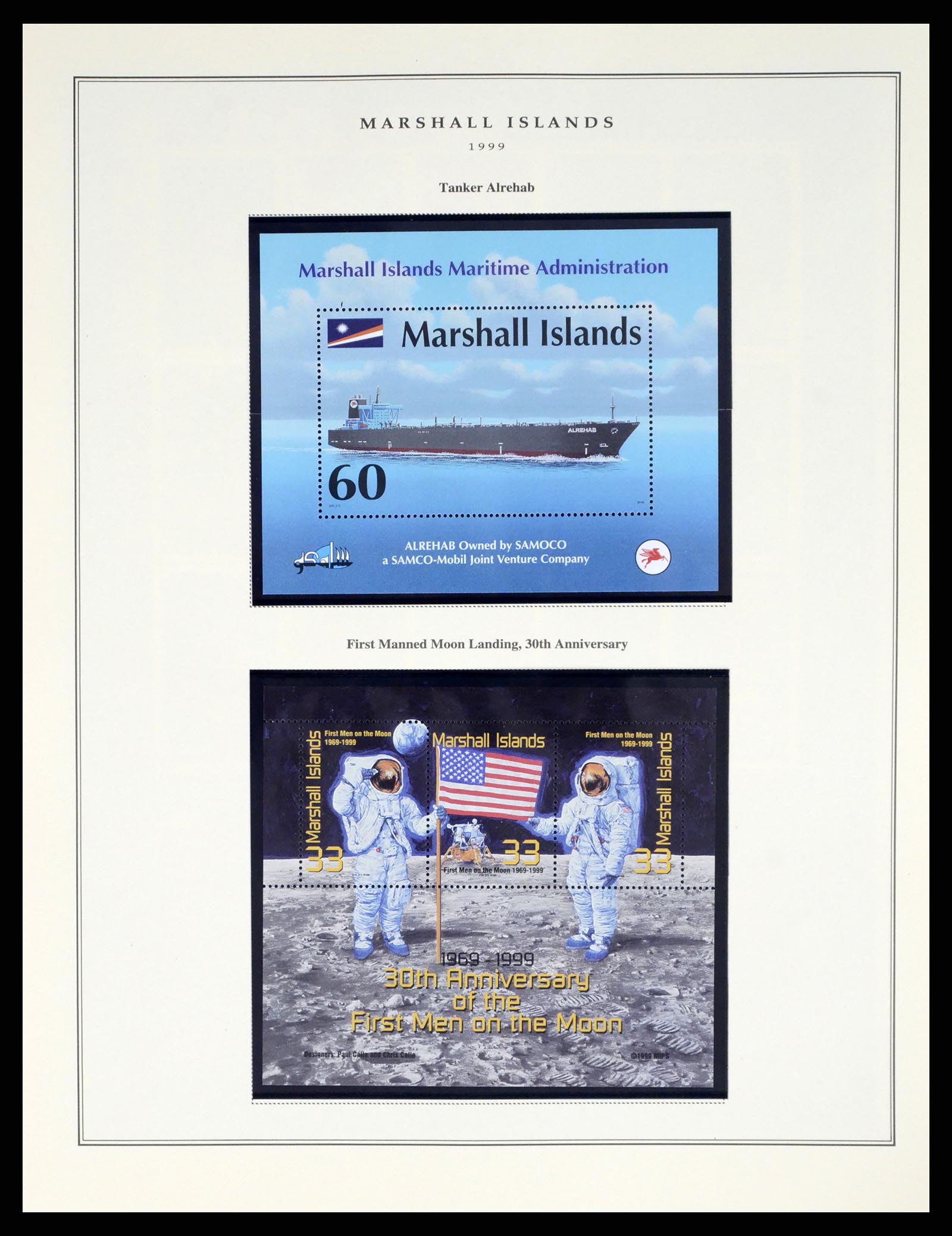 37813 157 - Postzegelverzameling 37813 Marshalleilanden 1984-2005.