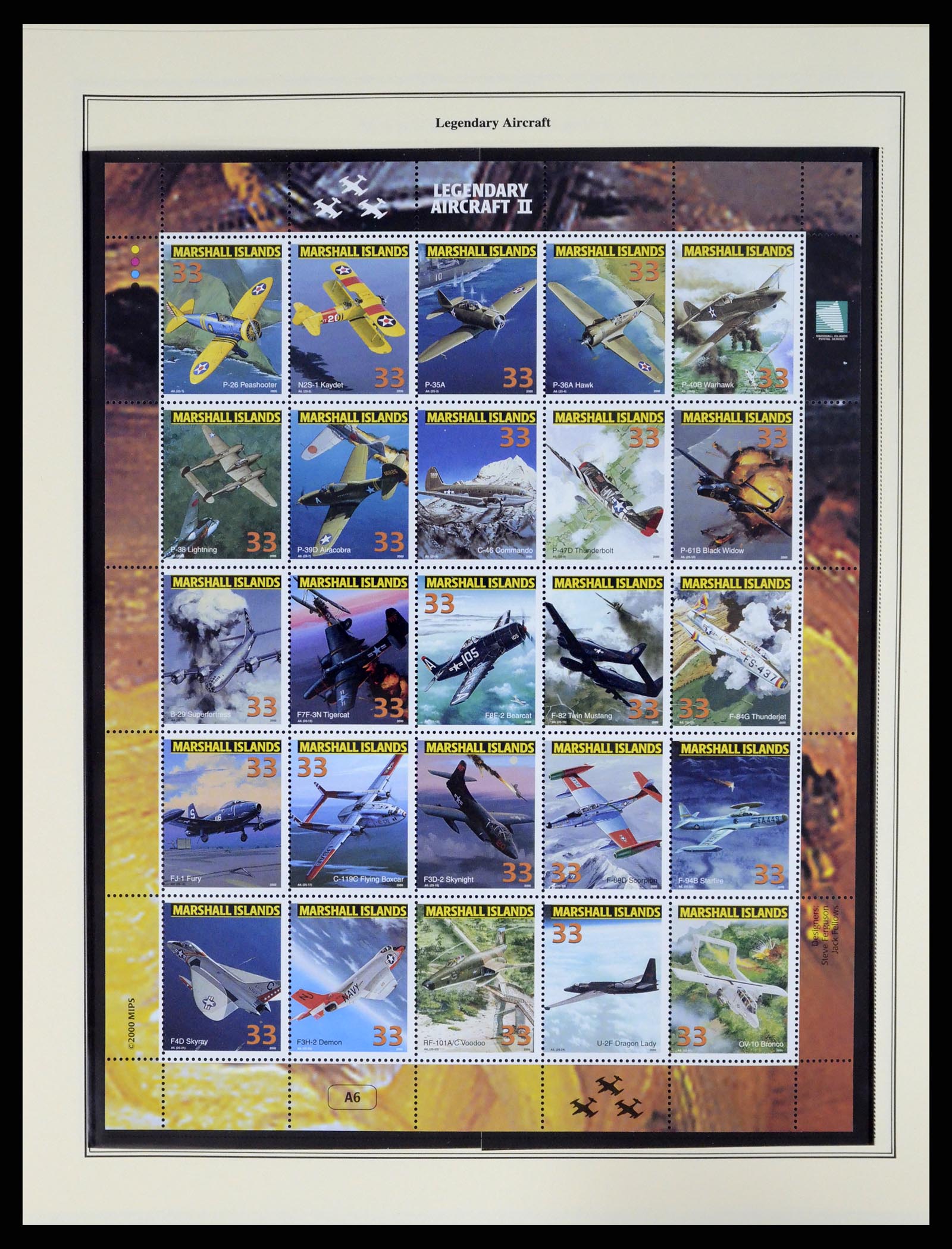 37813 164 - Postzegelverzameling 37813 Marshalleilanden 1984-2005.