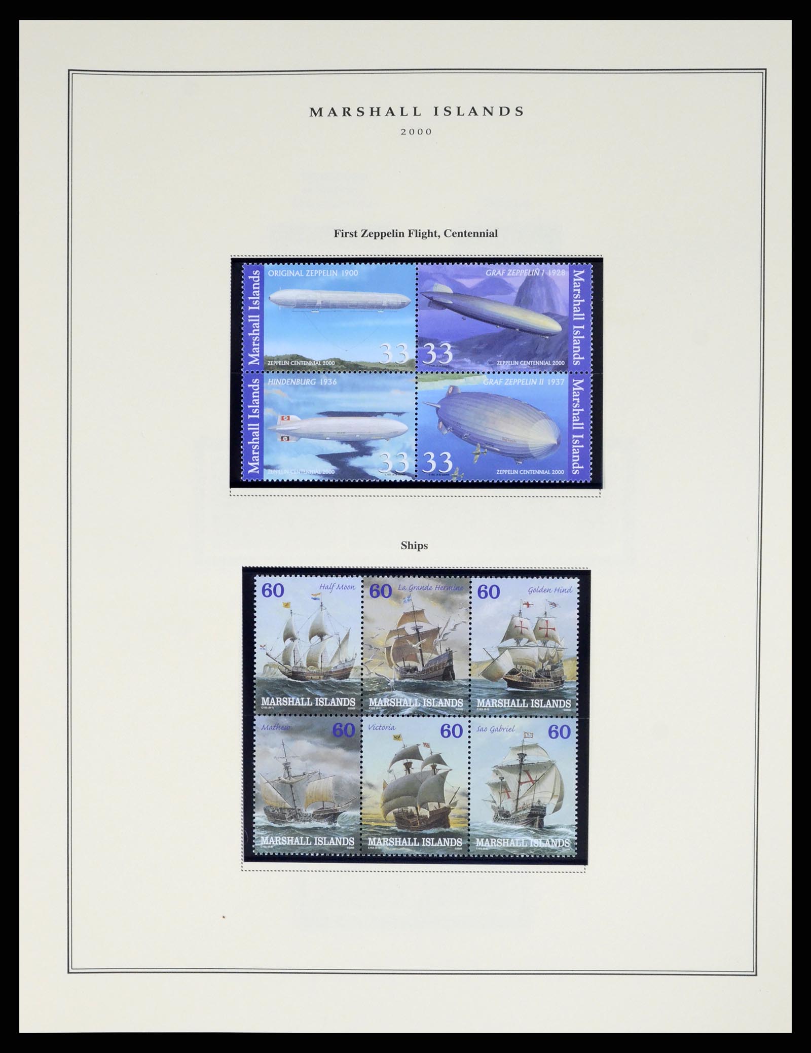 37813 170 - Postzegelverzameling 37813 Marshalleilanden 1984-2005.