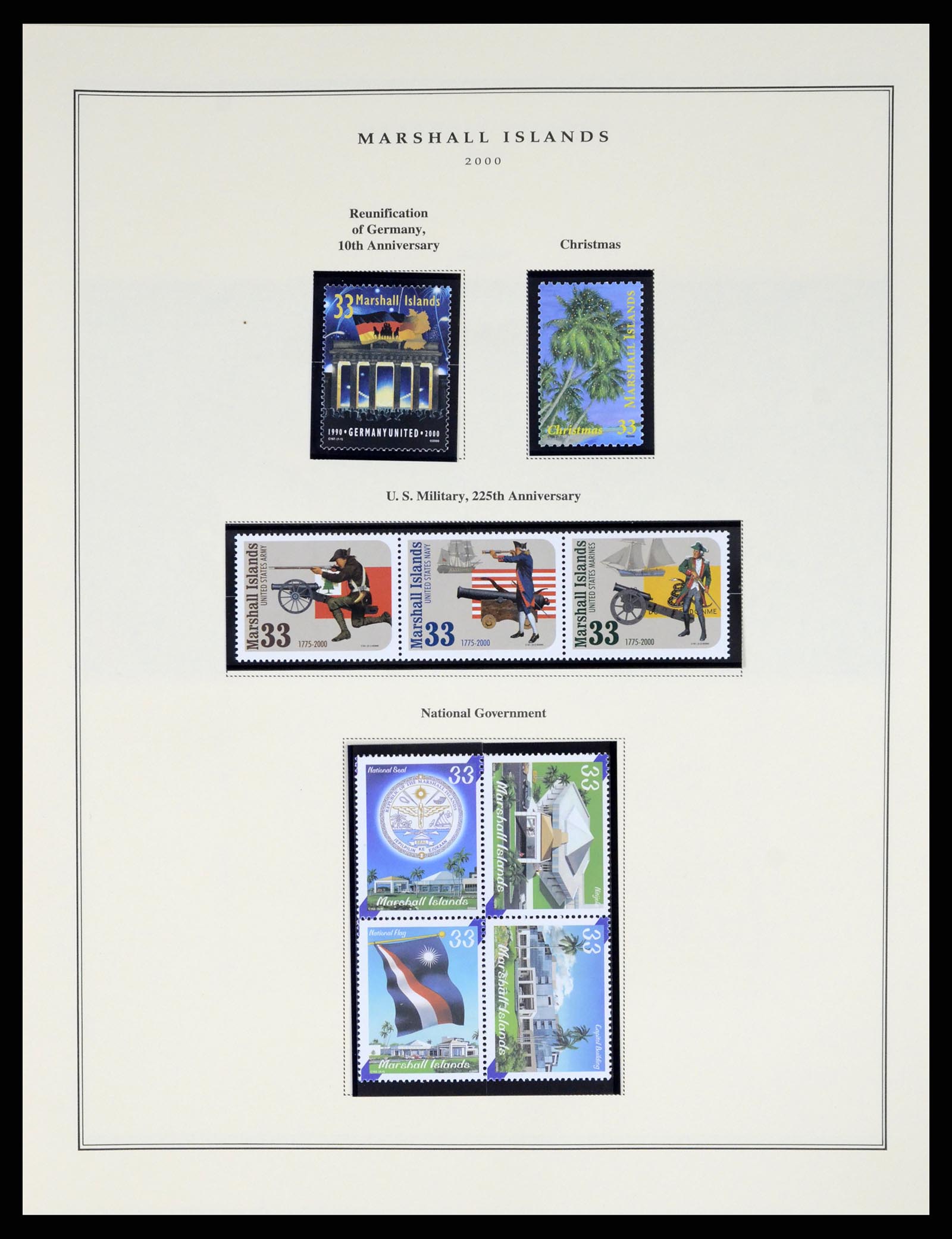 37813 171 - Postzegelverzameling 37813 Marshalleilanden 1984-2005.
