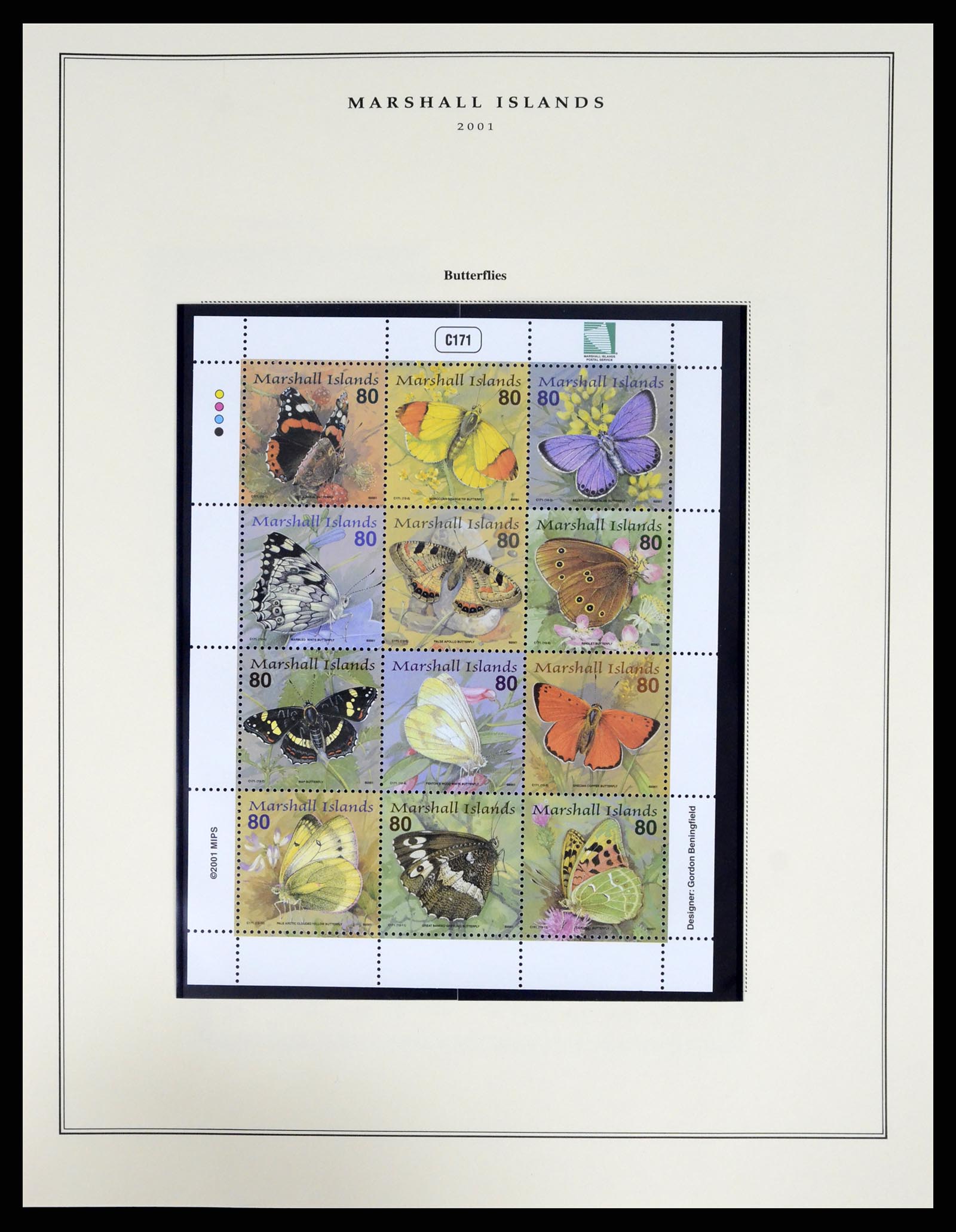 37813 180 - Postzegelverzameling 37813 Marshalleilanden 1984-2005.