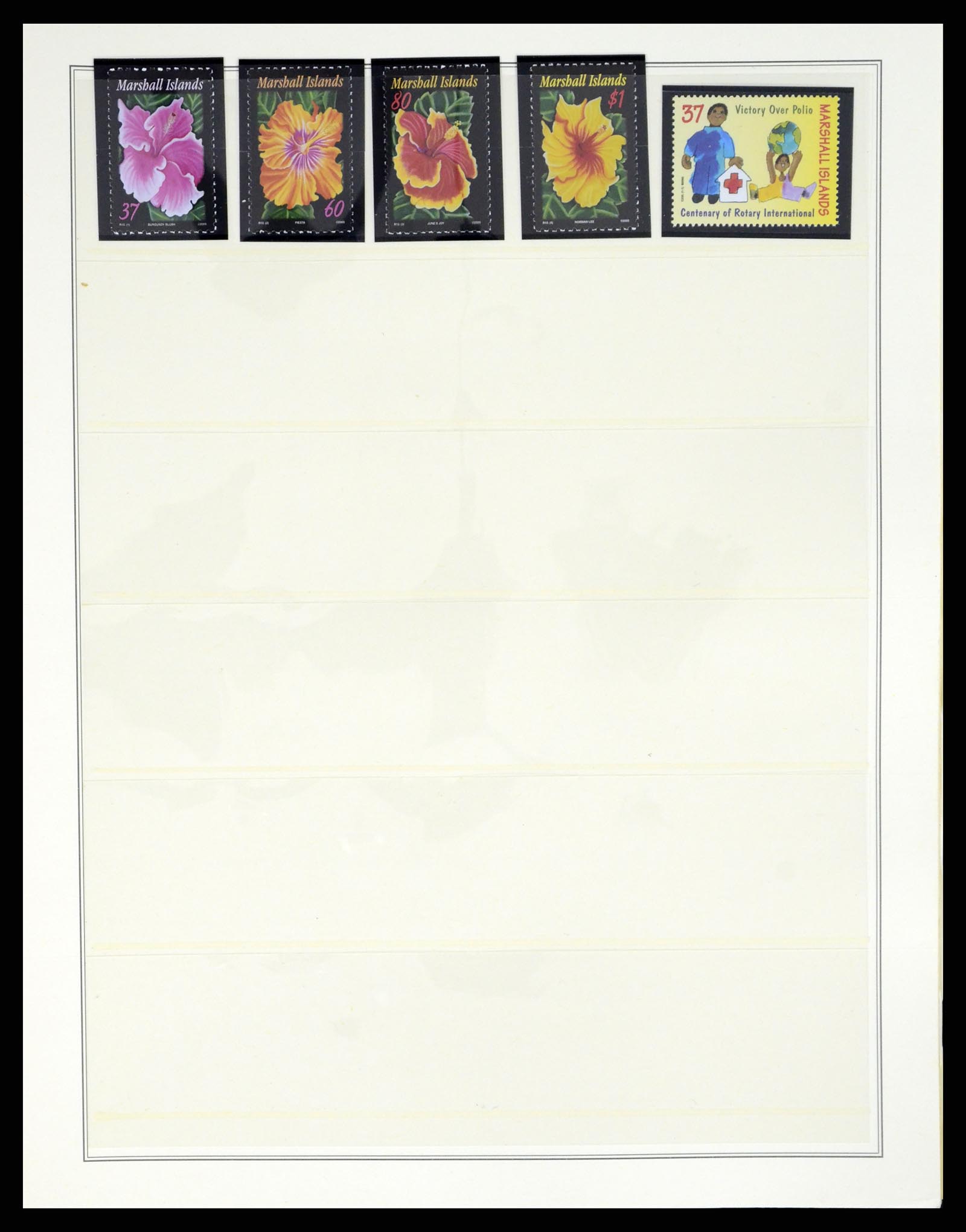 37813 213 - Postzegelverzameling 37813 Marshalleilanden 1984-2005.