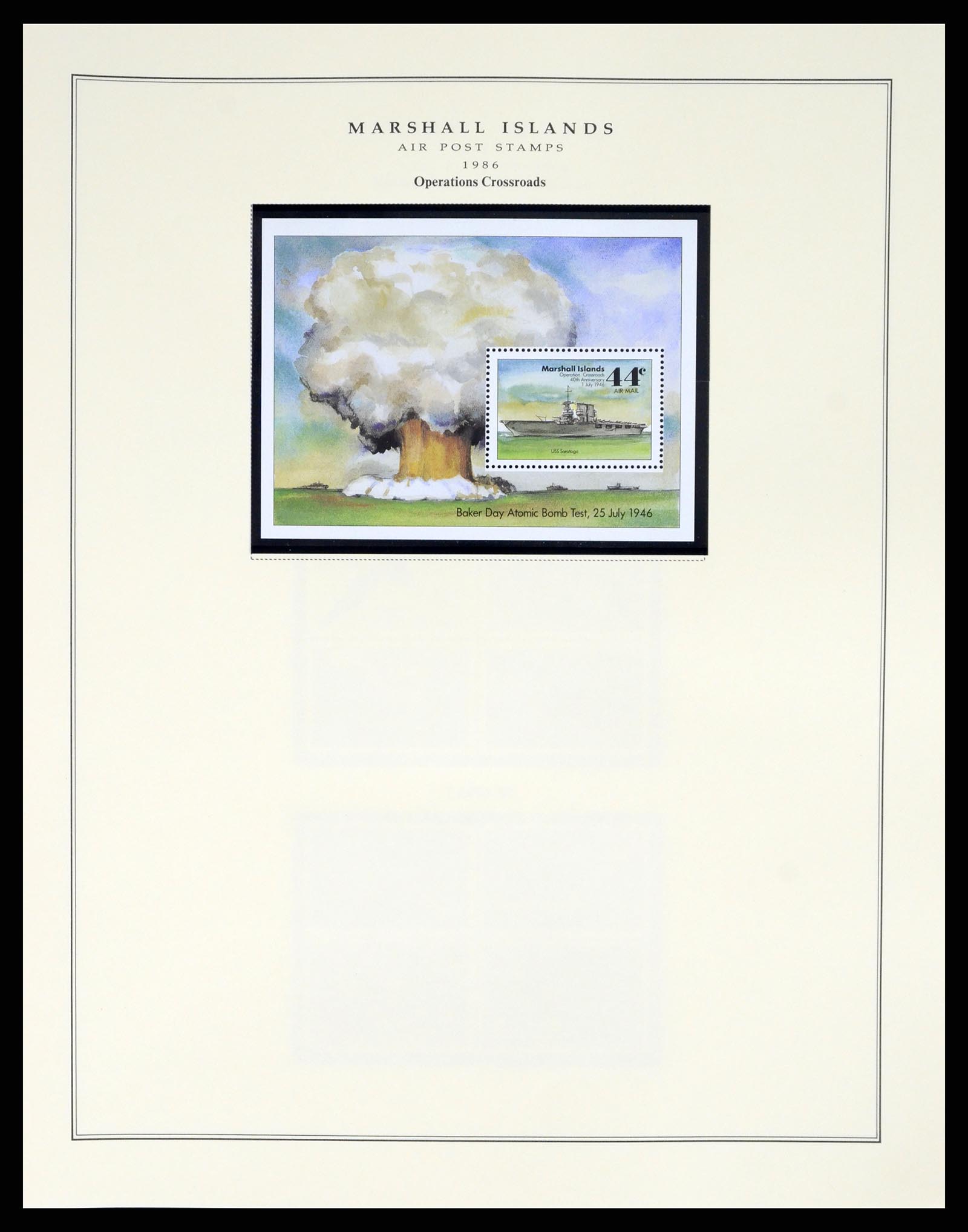 37813 215 - Postzegelverzameling 37813 Marshalleilanden 1984-2005.