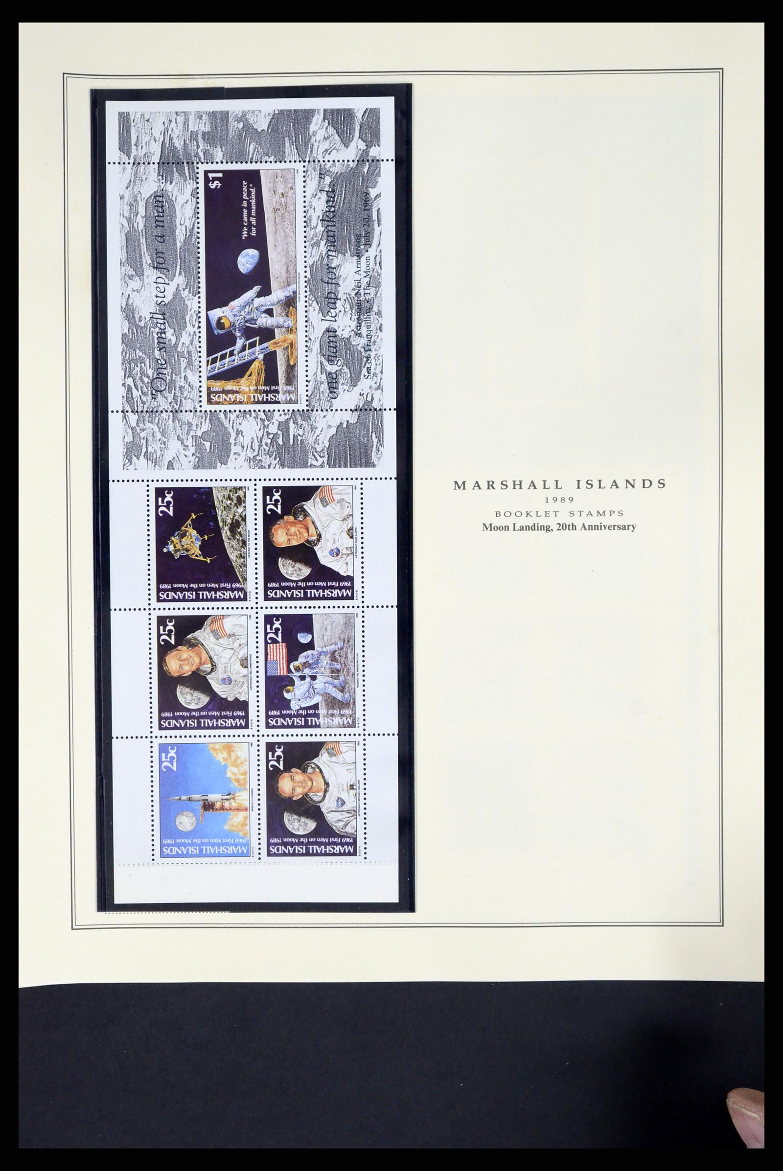 37813 222 - Postzegelverzameling 37813 Marshalleilanden 1984-2005.