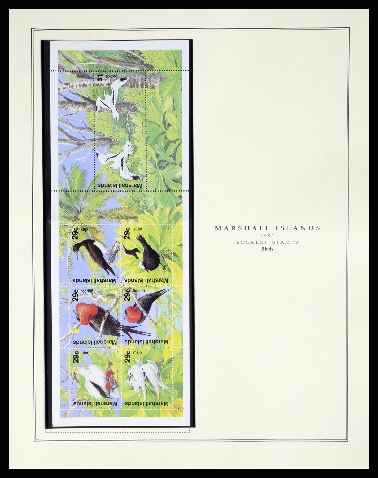 37813 224 - Postzegelverzameling 37813 Marshalleilanden 1984-2005.