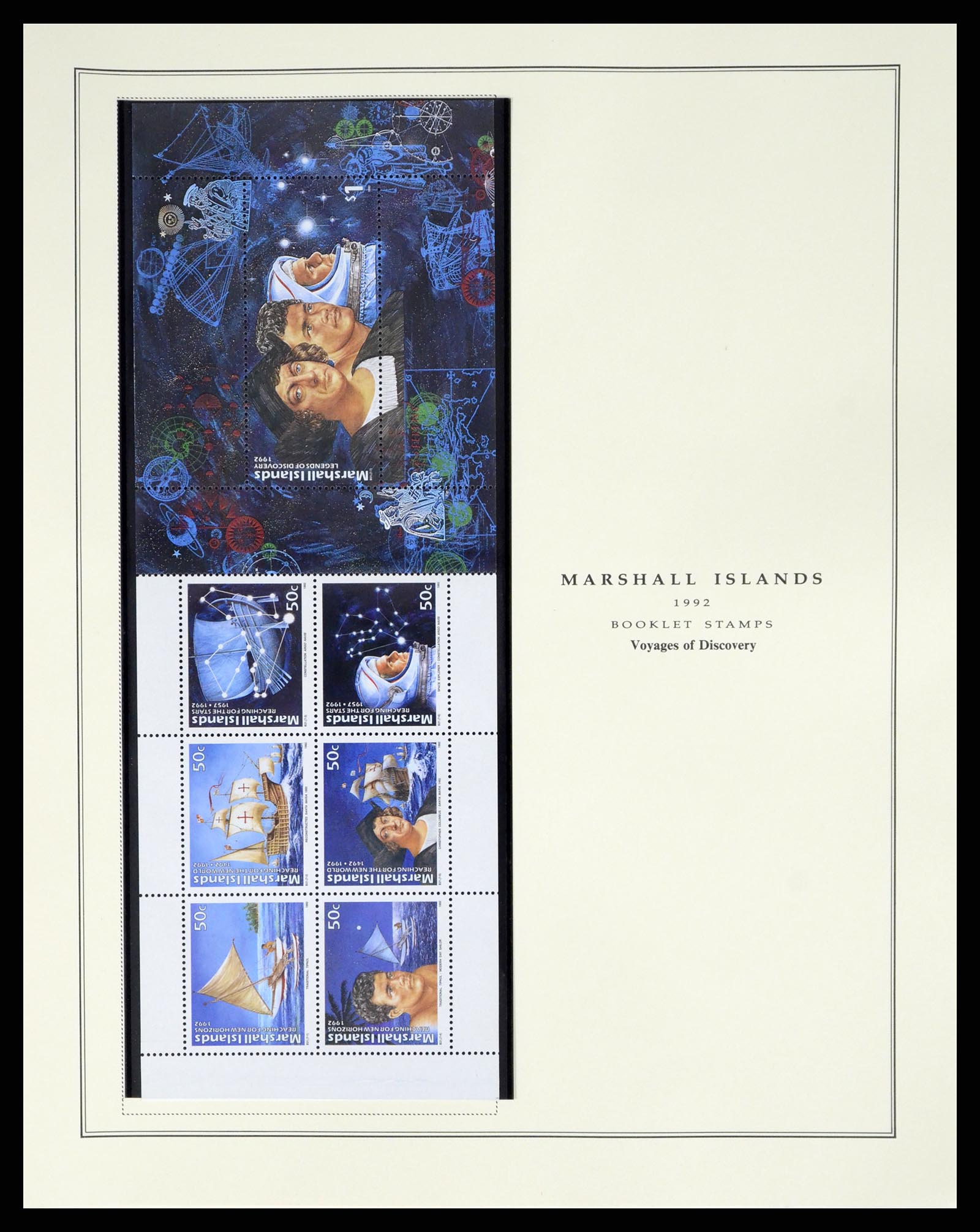 37813 225 - Postzegelverzameling 37813 Marshalleilanden 1984-2005.