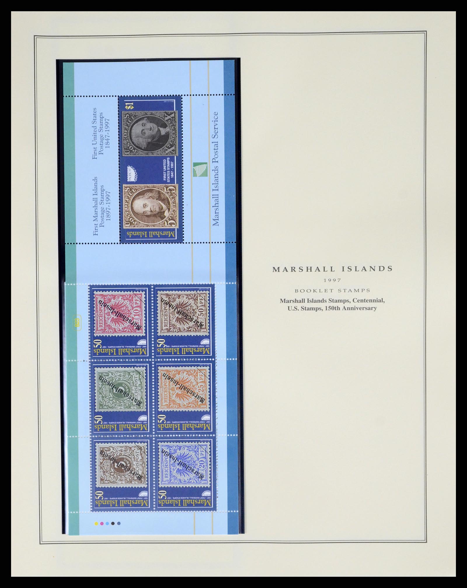 37813 228 - Postzegelverzameling 37813 Marshalleilanden 1984-2005.