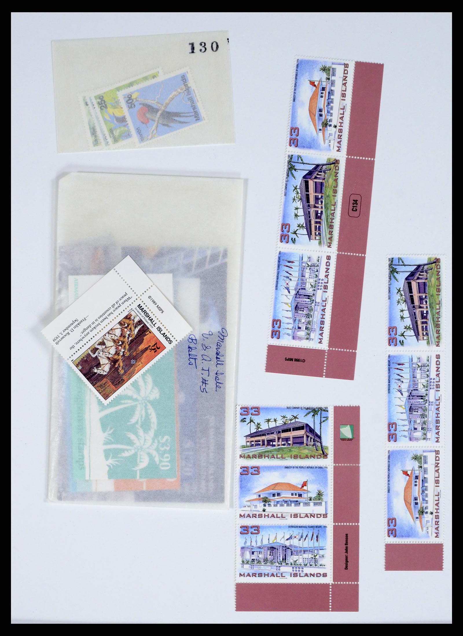 37813 234 - Postzegelverzameling 37813 Marshalleilanden 1984-2005.