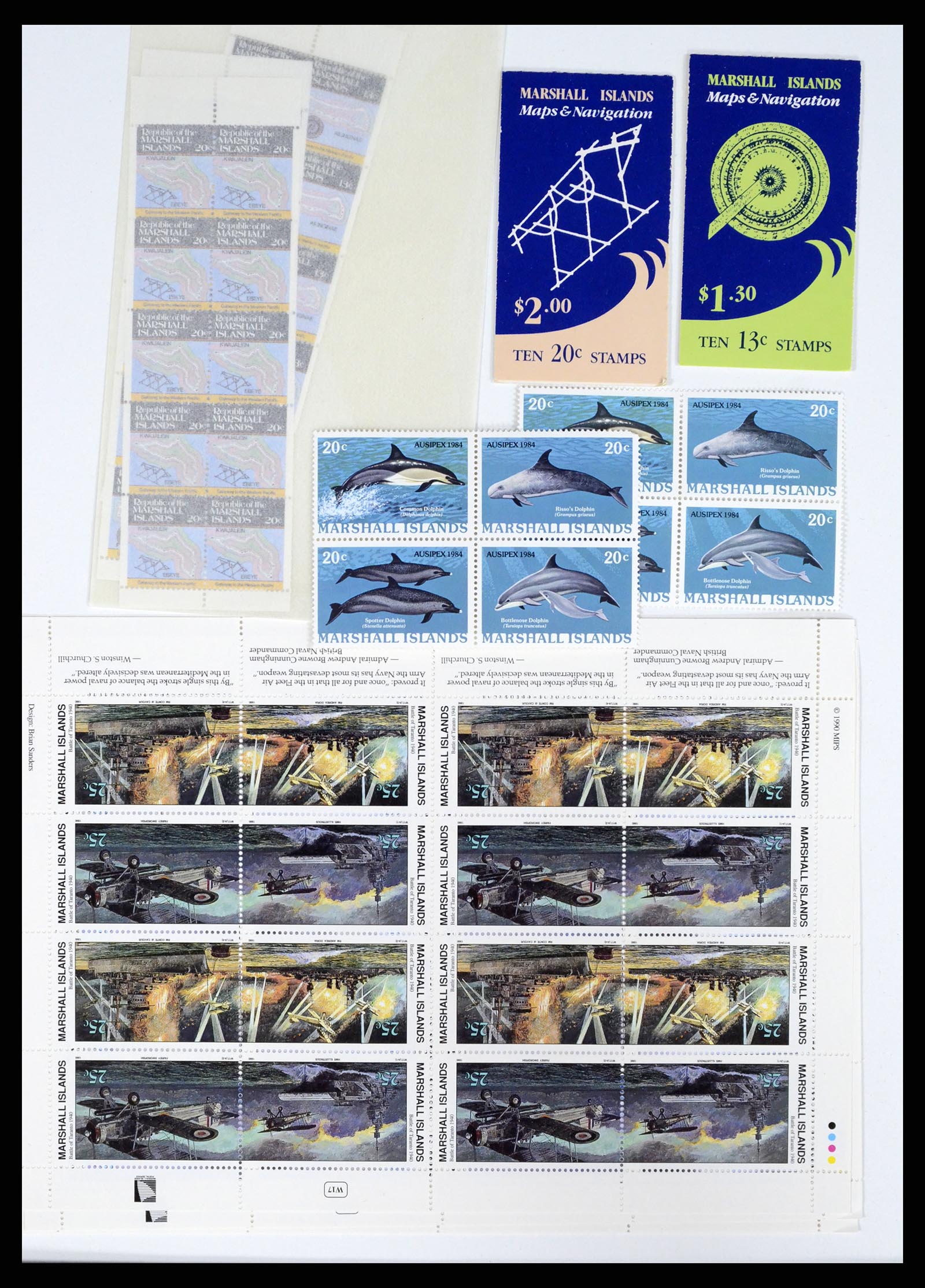 37813 236 - Postzegelverzameling 37813 Marshalleilanden 1984-2005.
