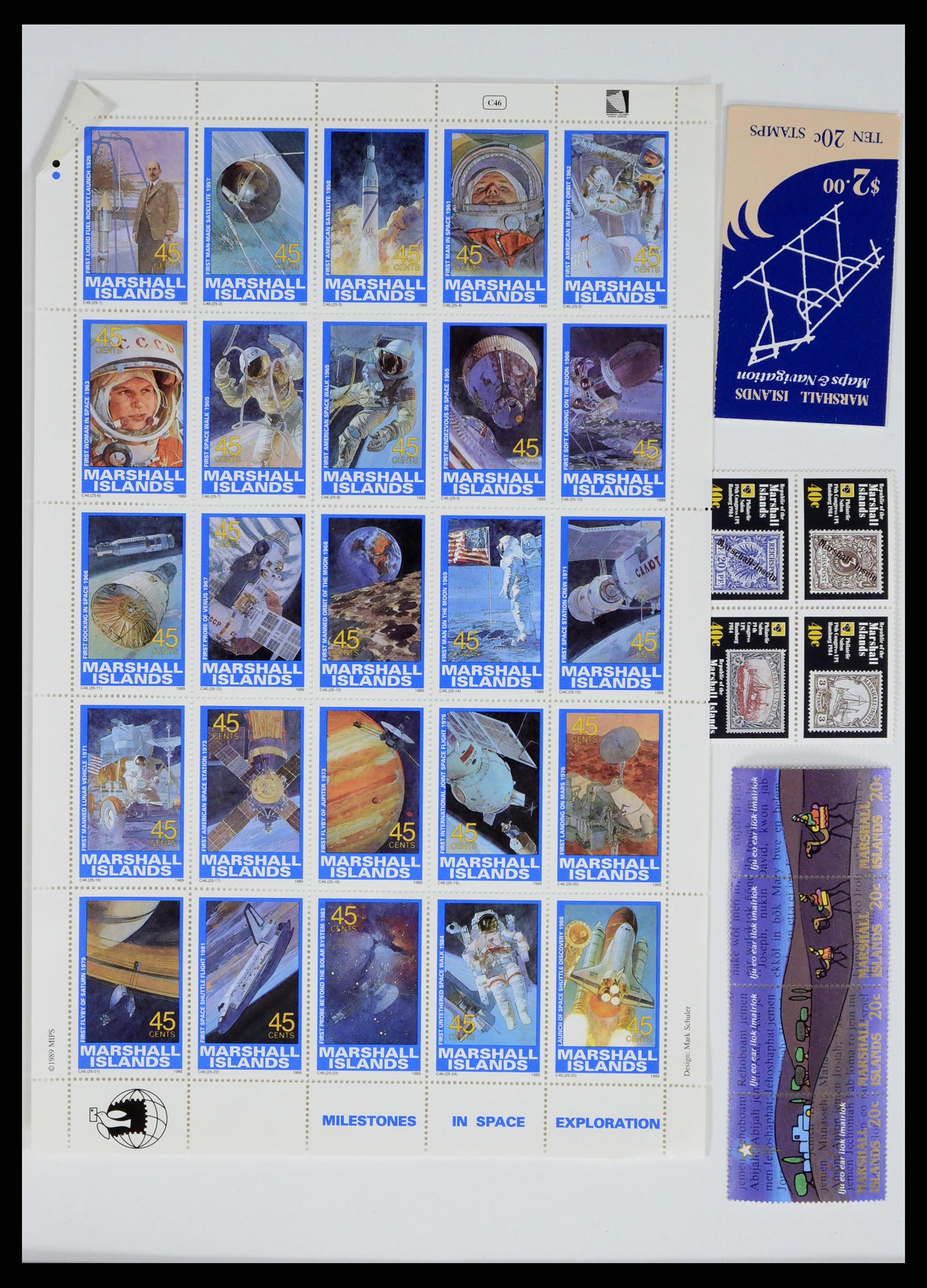 37813 237 - Postzegelverzameling 37813 Marshalleilanden 1984-2005.