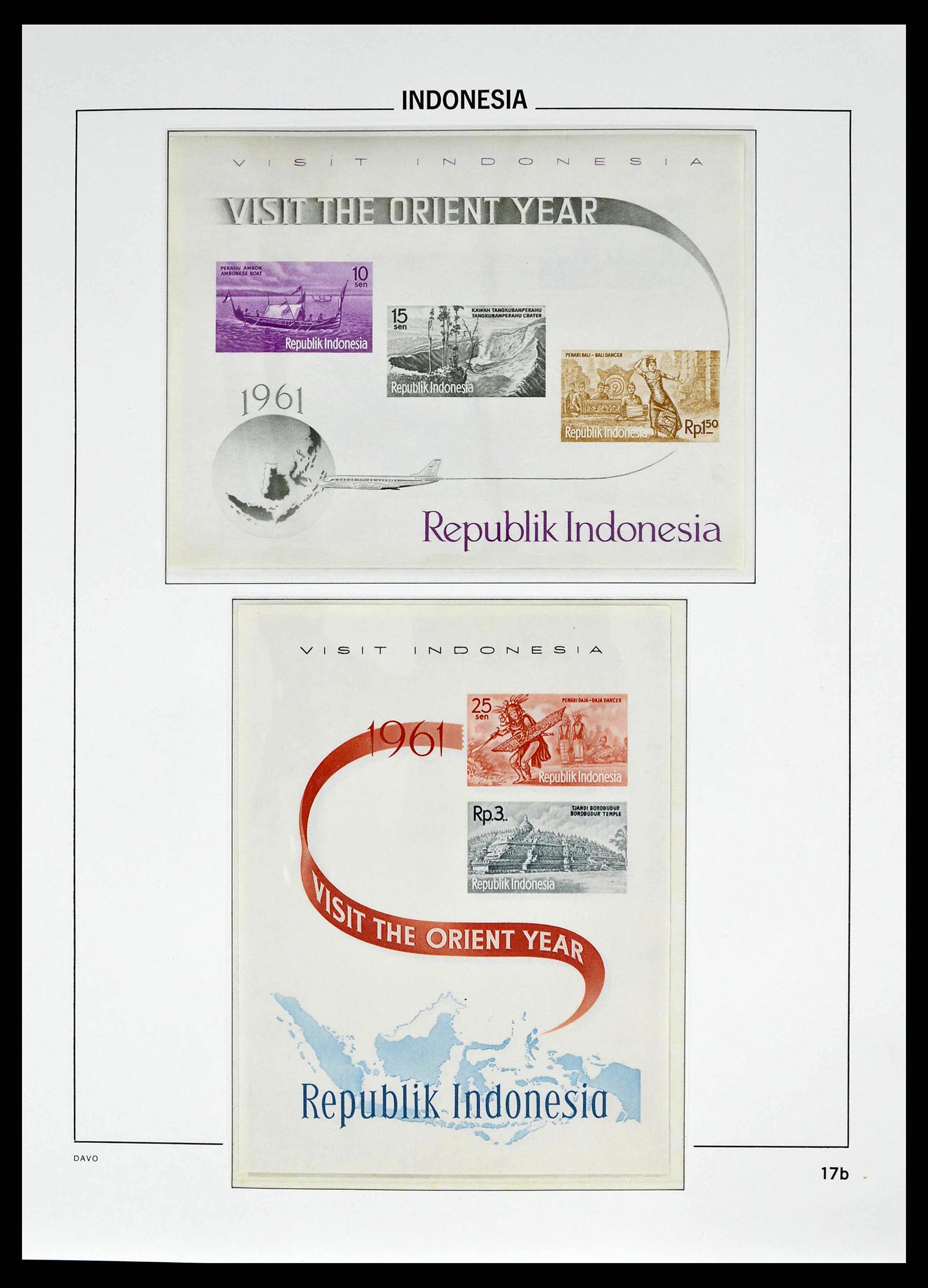 37823 0020 - Stamp collection 37823 Indonesia complete 1949-2021!!