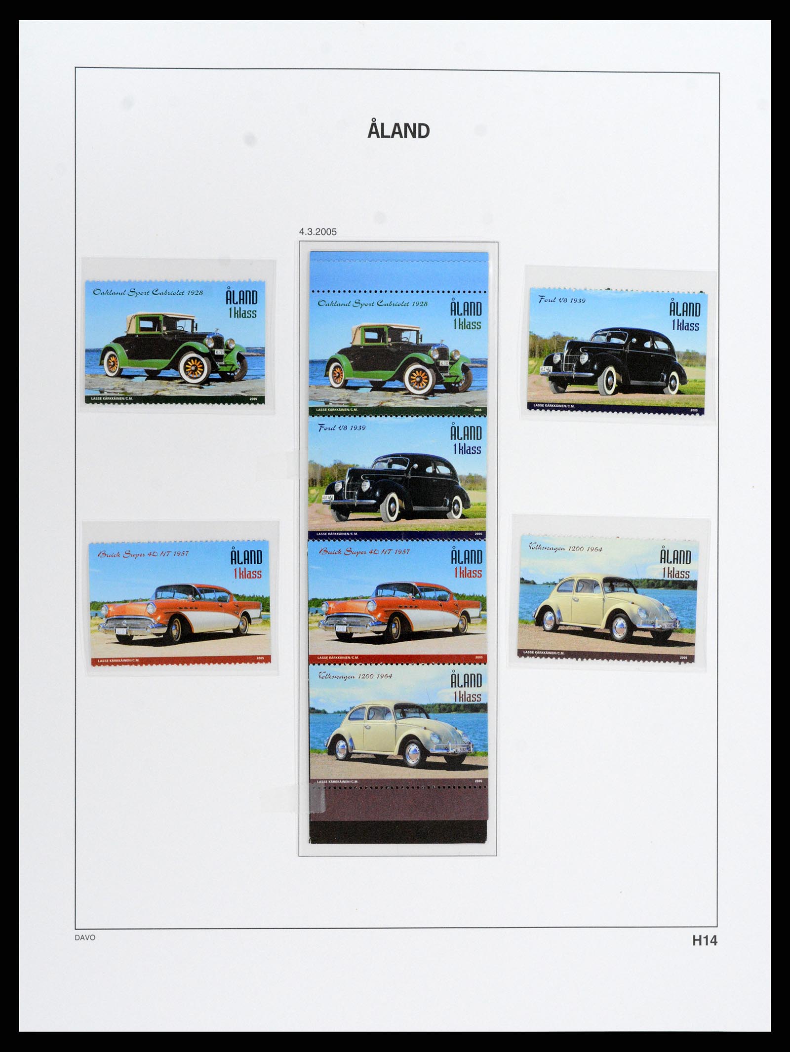 37827 057 - Postzegelverzameling 37827 Aland 1984-2016.