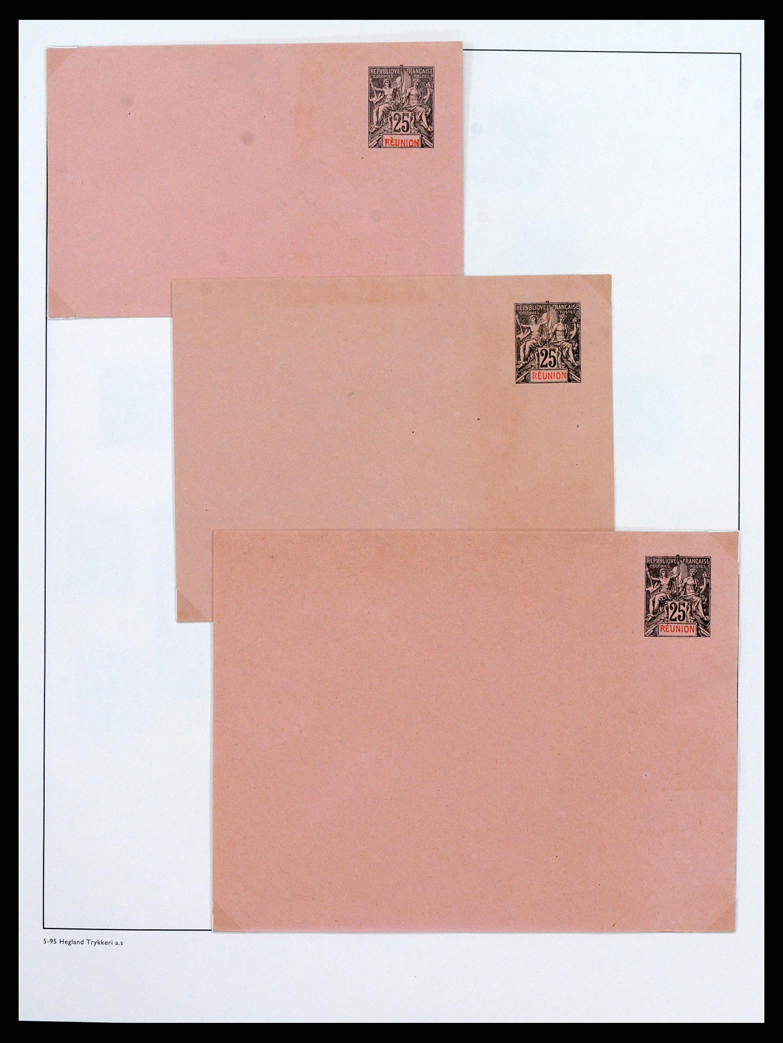 37930 009 - Postzegelverzameling 37930 Reunion 1852-1975.