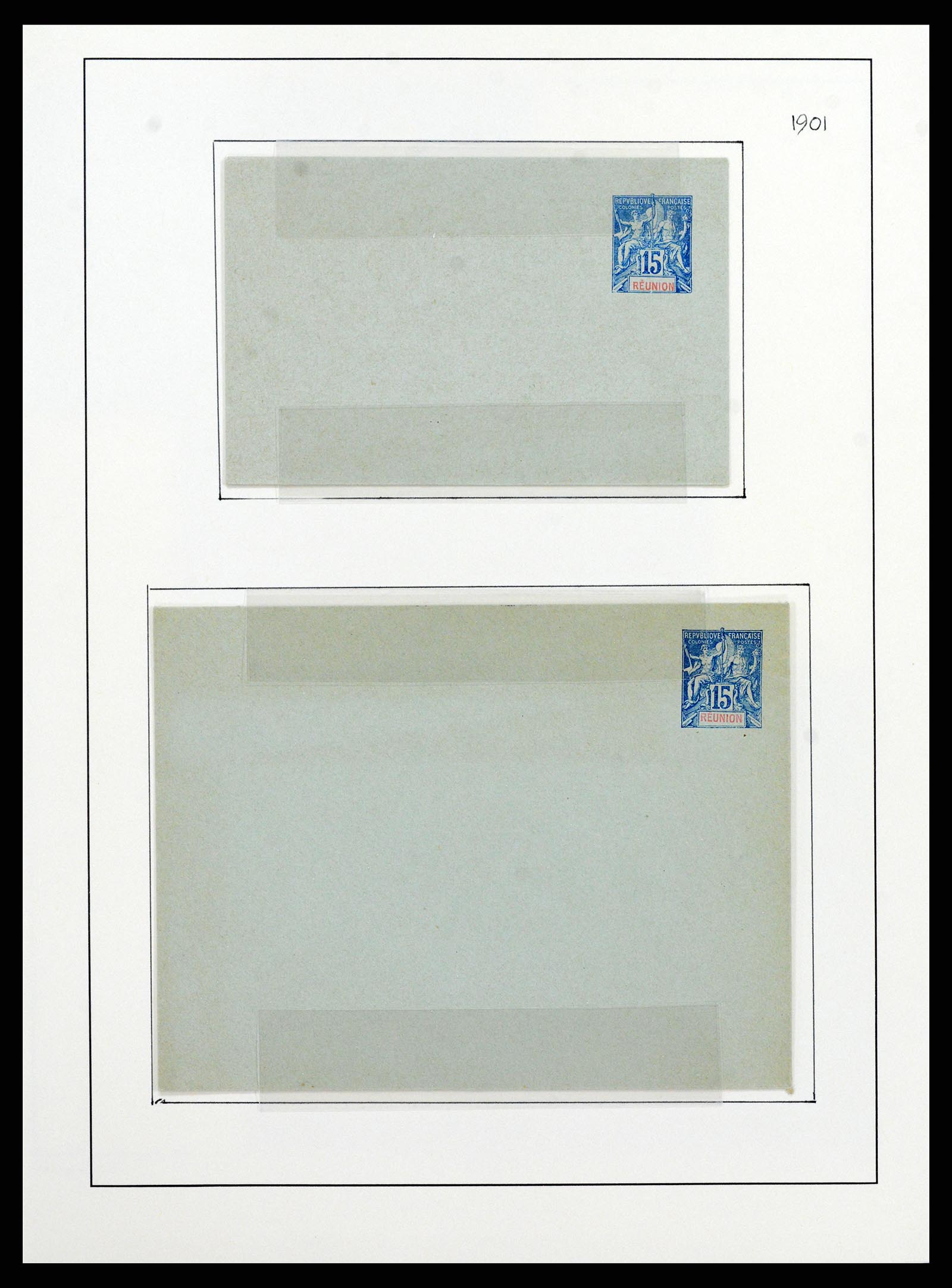 37930 011 - Postzegelverzameling 37930 Reunion 1852-1975.