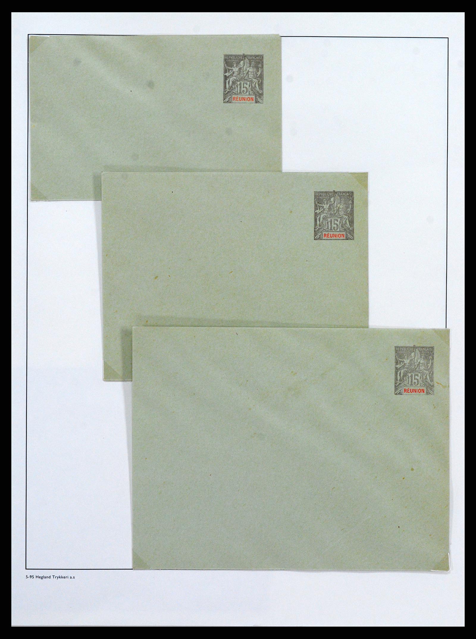 37930 012 - Postzegelverzameling 37930 Reunion 1852-1975.