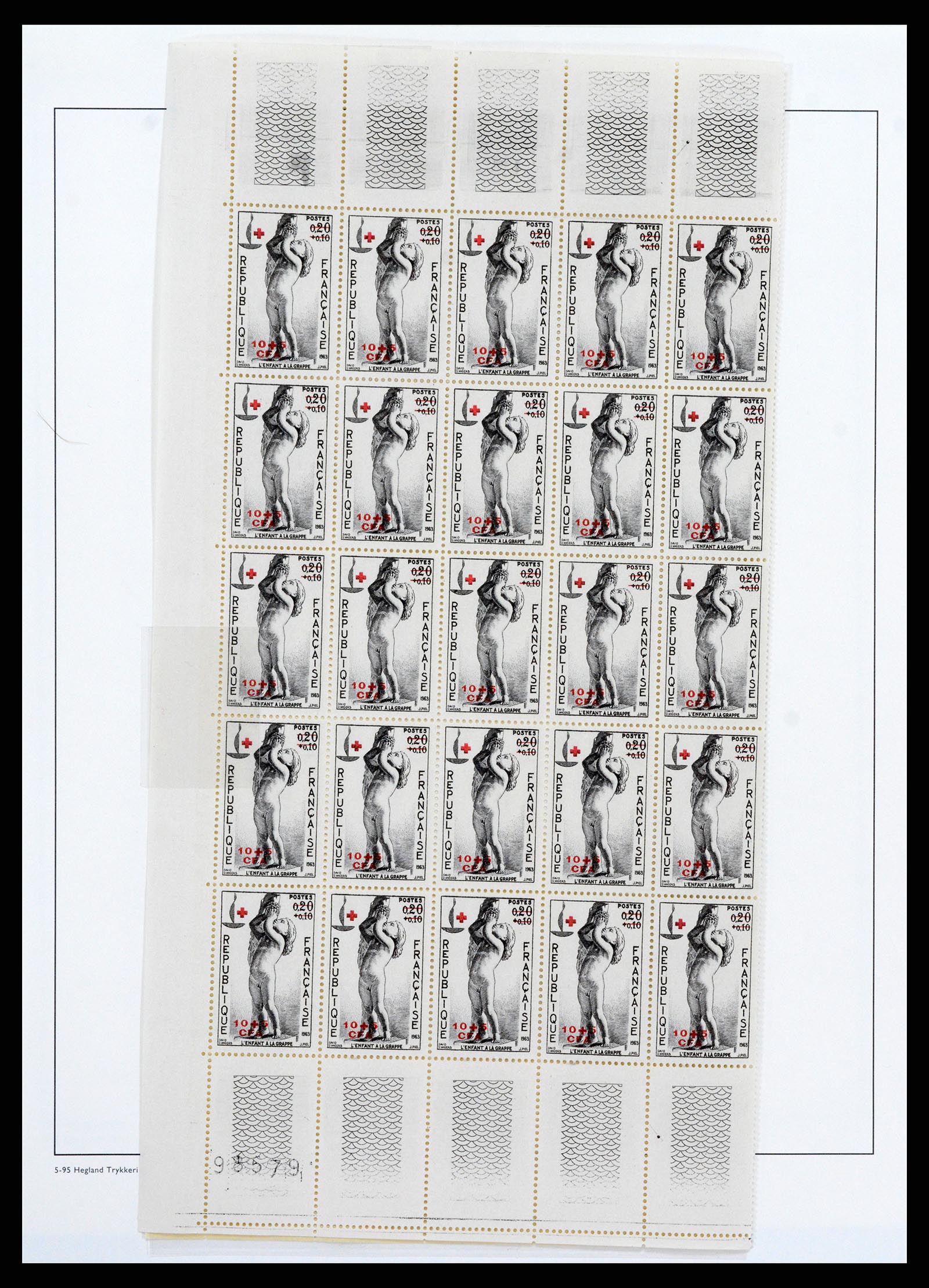 37930 041 - Postzegelverzameling 37930 Reunion 1852-1975.