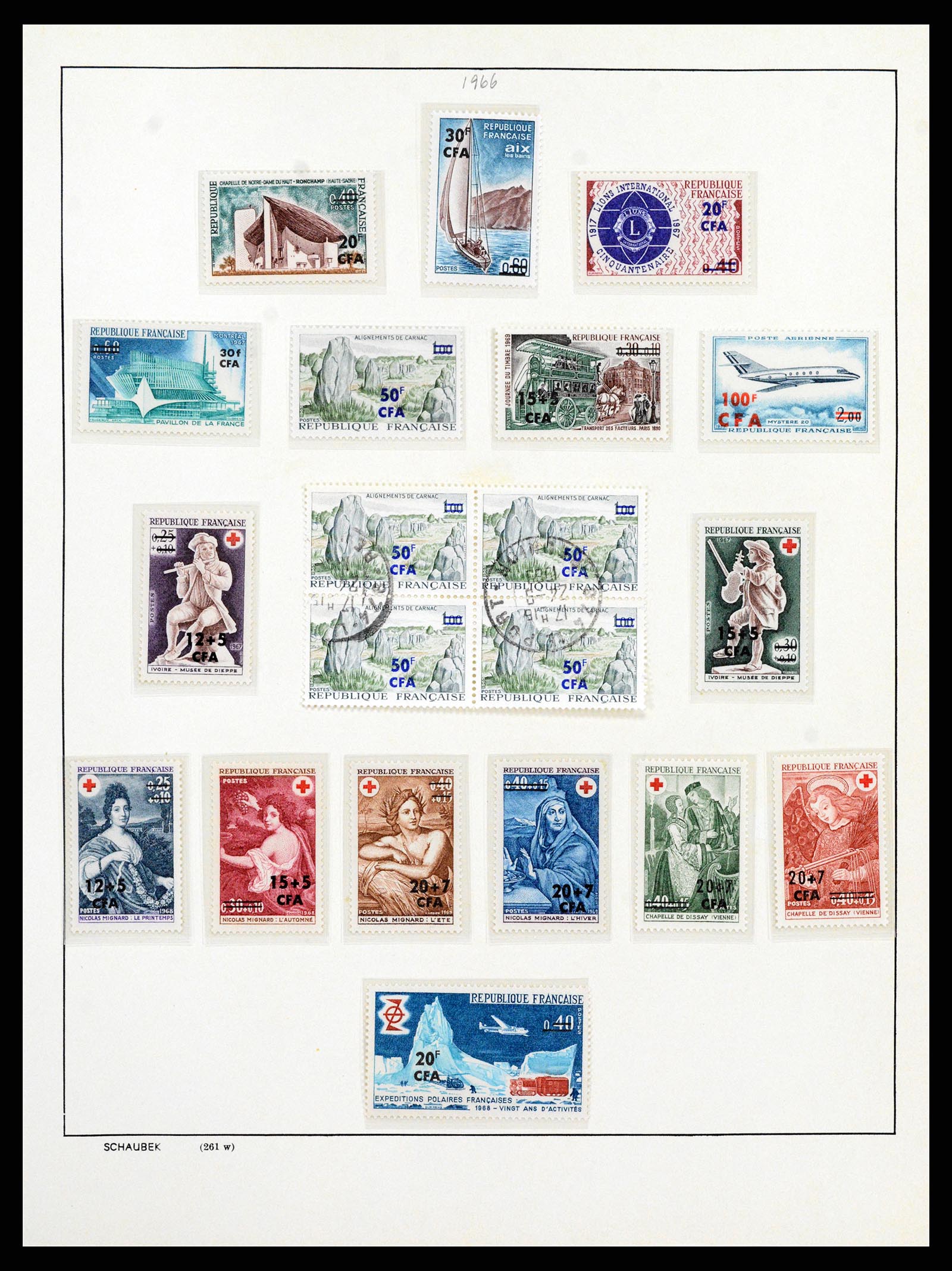 37930 044 - Postzegelverzameling 37930 Reunion 1852-1975.