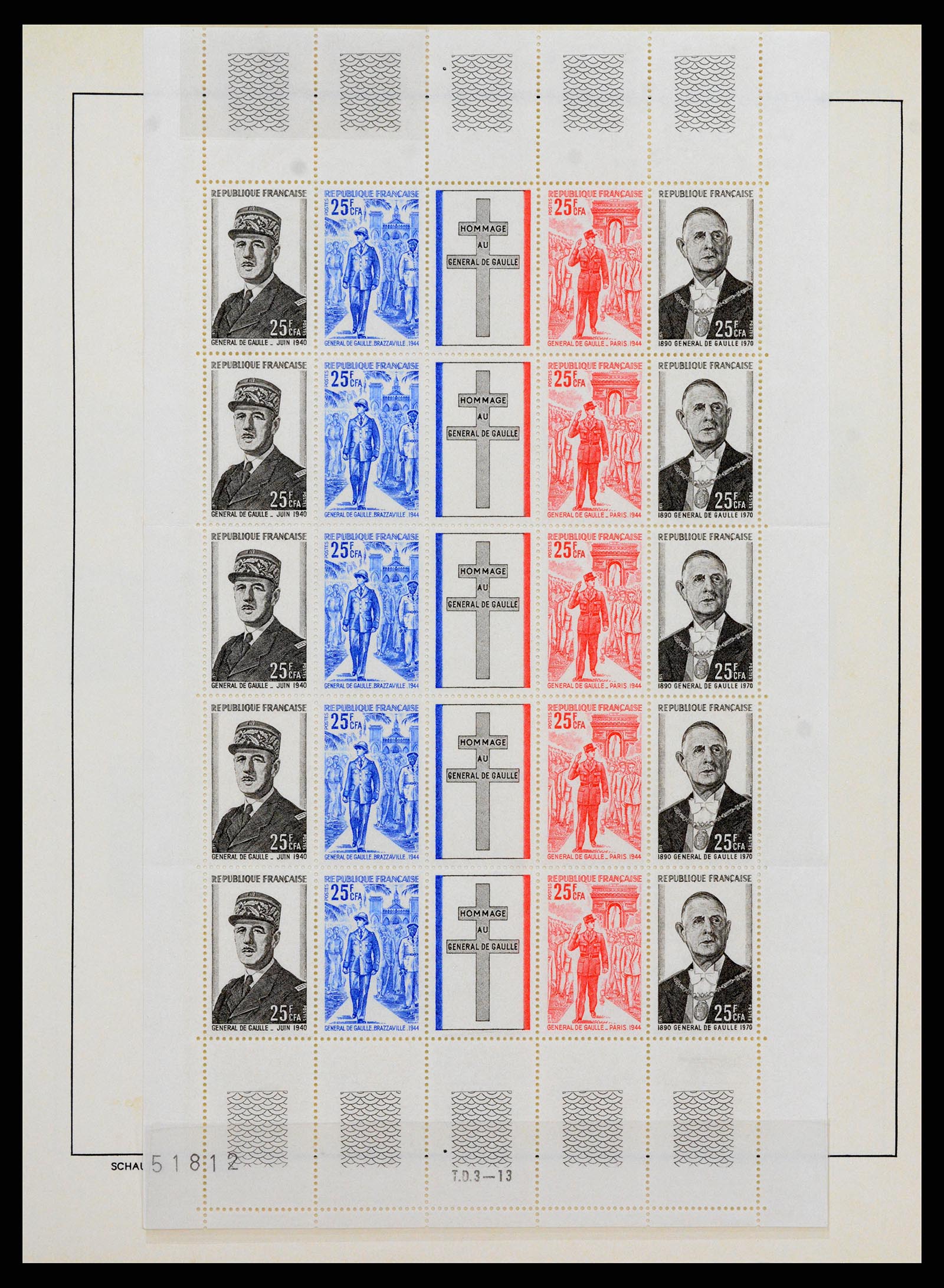 37930 047 - Postzegelverzameling 37930 Reunion 1852-1975.
